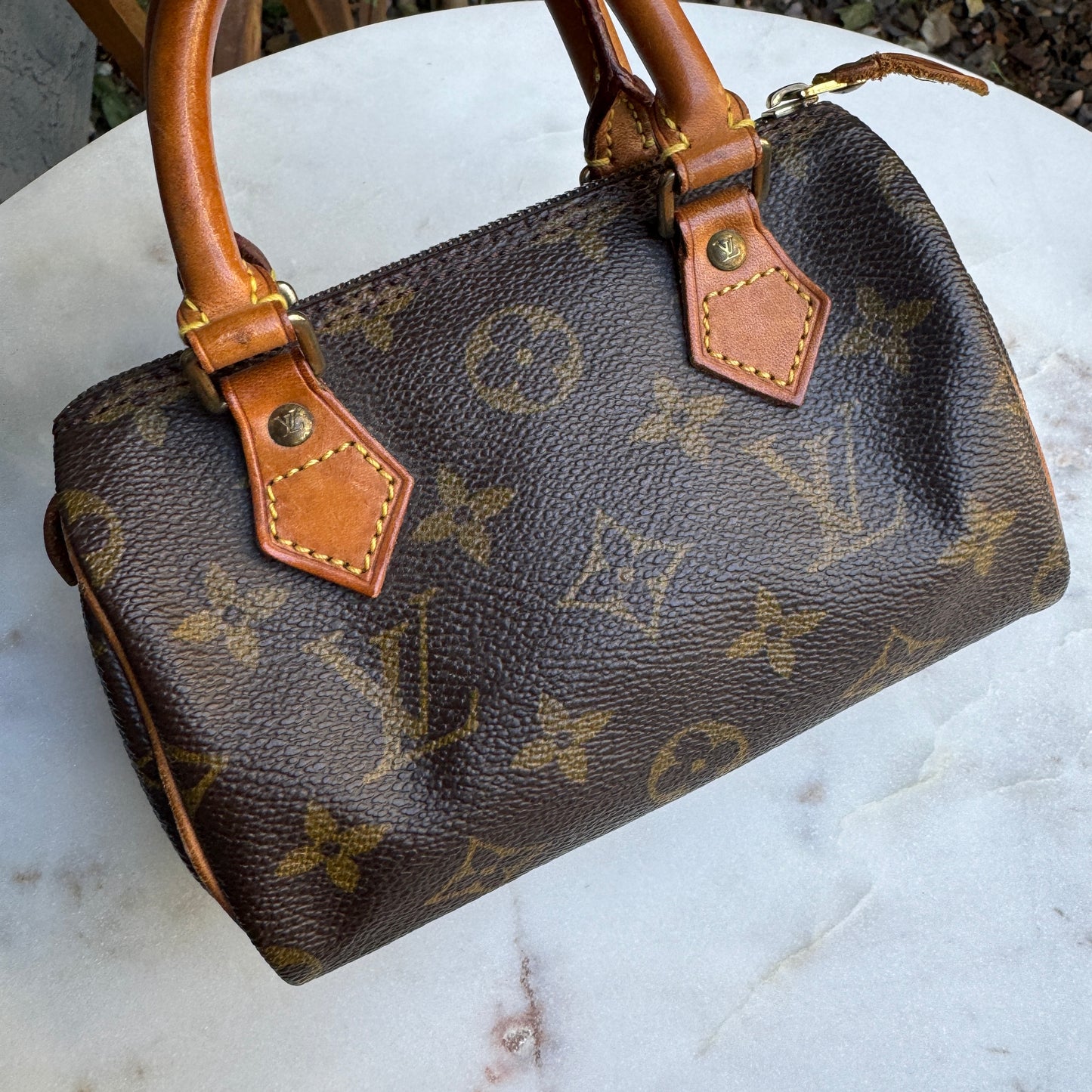 Louis Vuitton Vintage Monogram Mini HL Speedy
