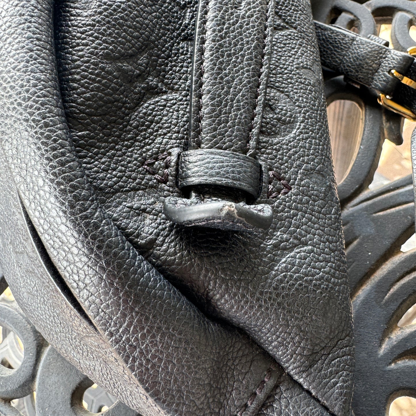 Louis Vuitton Monogram Empreinte Leather Bumbag