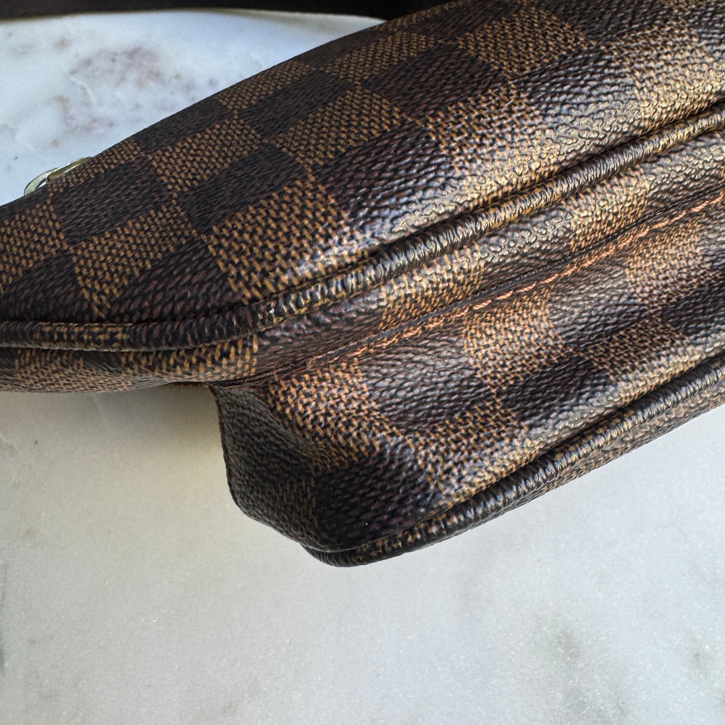 Louis Vuitton Damier Ebene Melville Belt Bag