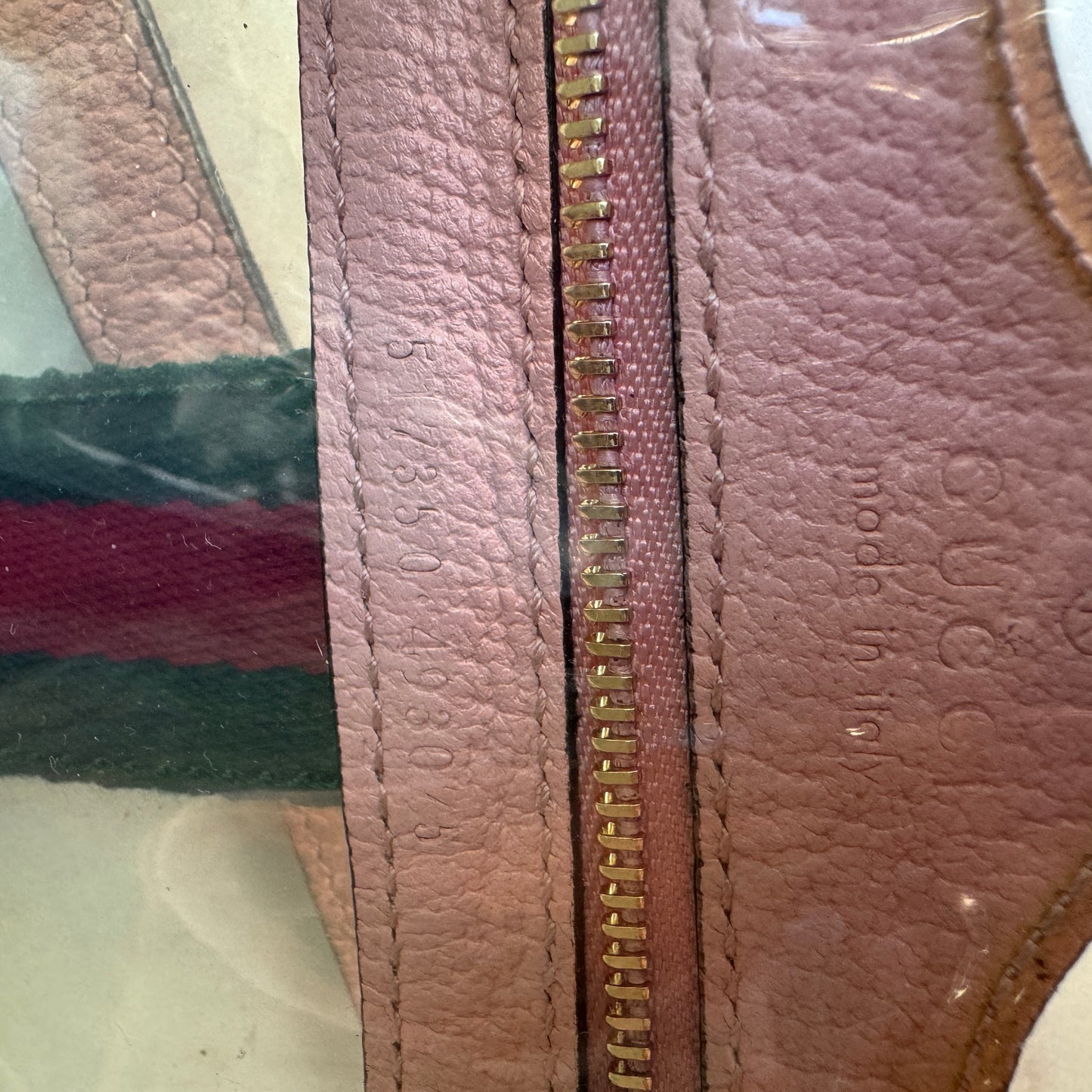 Gucci Vinyl Web Mini Ophidia Crossbody