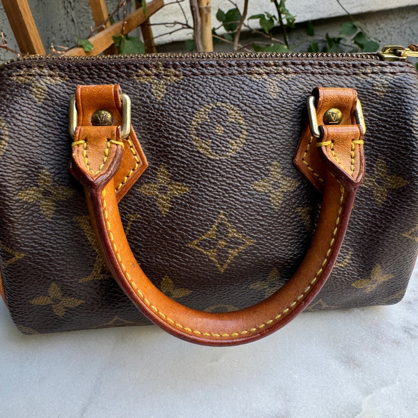 Louis Vuitton Vintage Monogram Mini HL Speedy