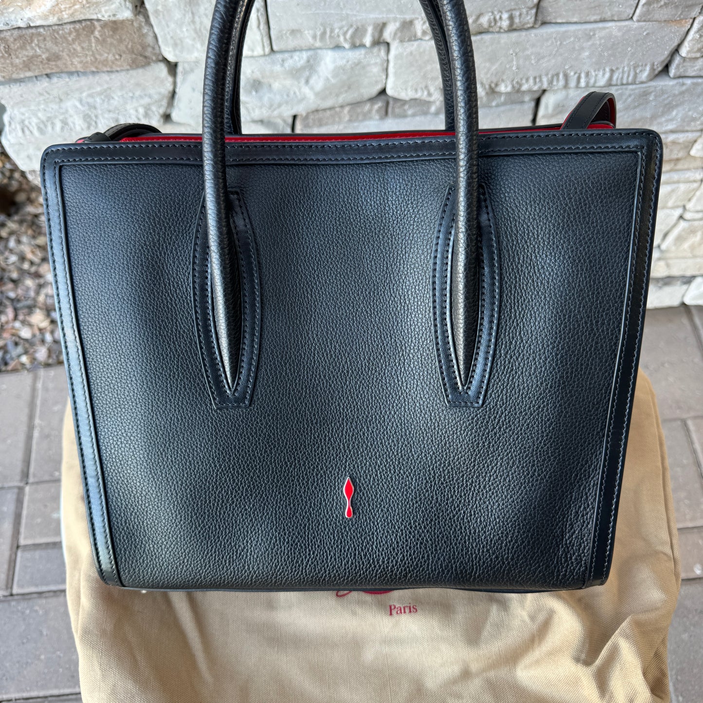 Christian Louboutin Medium Paloma Leather Tote