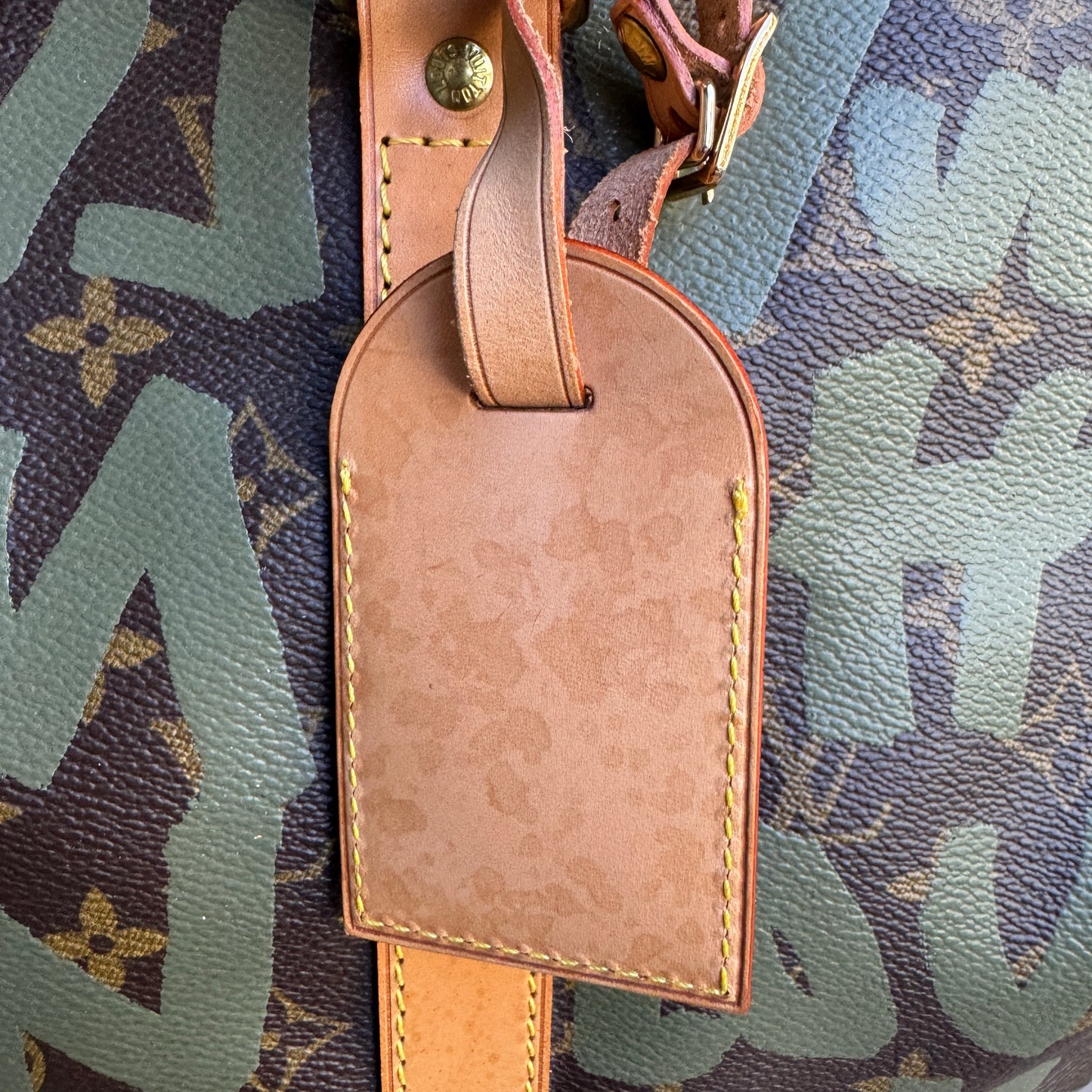 Louis Vuitton Limited Edition Monogram Graffiti 50 Keepall Duffel