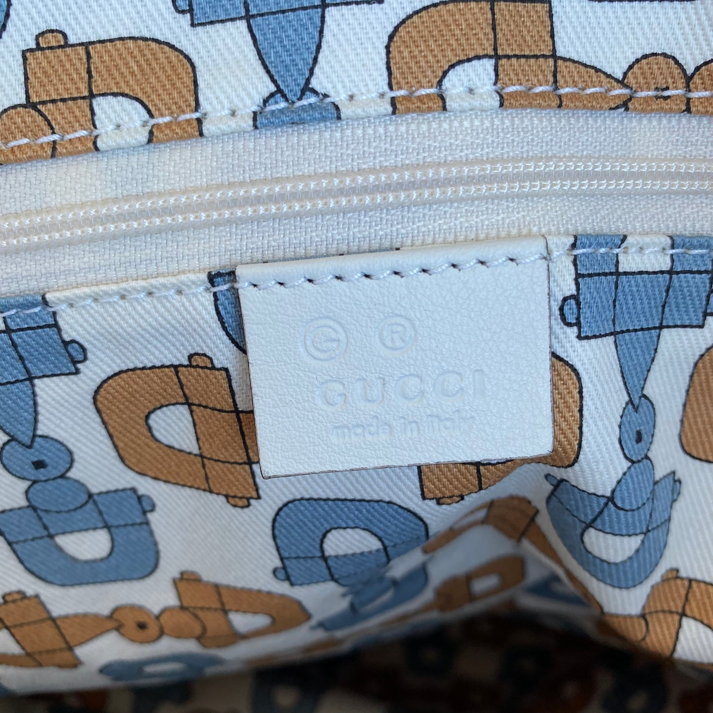 Gucci Hologram GG Vintage Tote