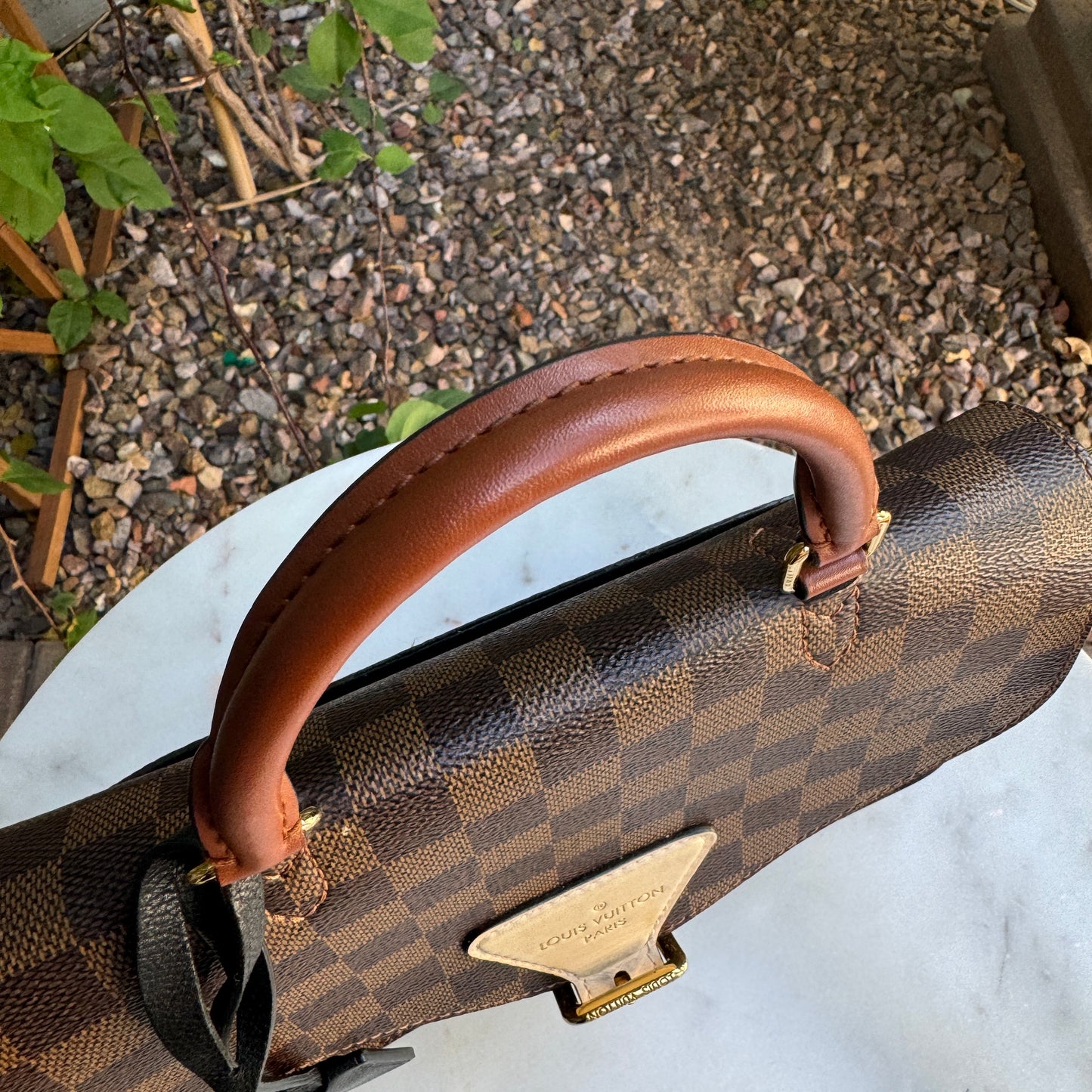 Louis Vuitton Damier Ebene Beaumarchais Crossbody