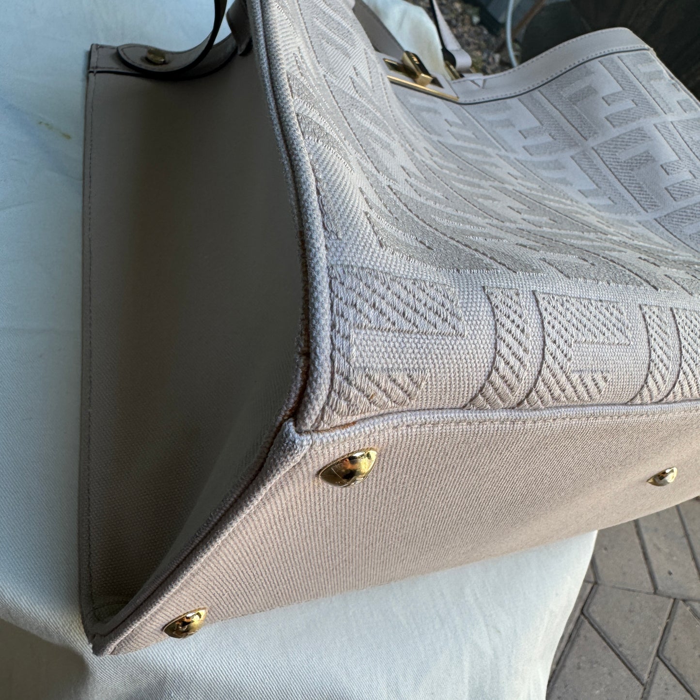 Fendi Zucca Peekaboo X-Tote