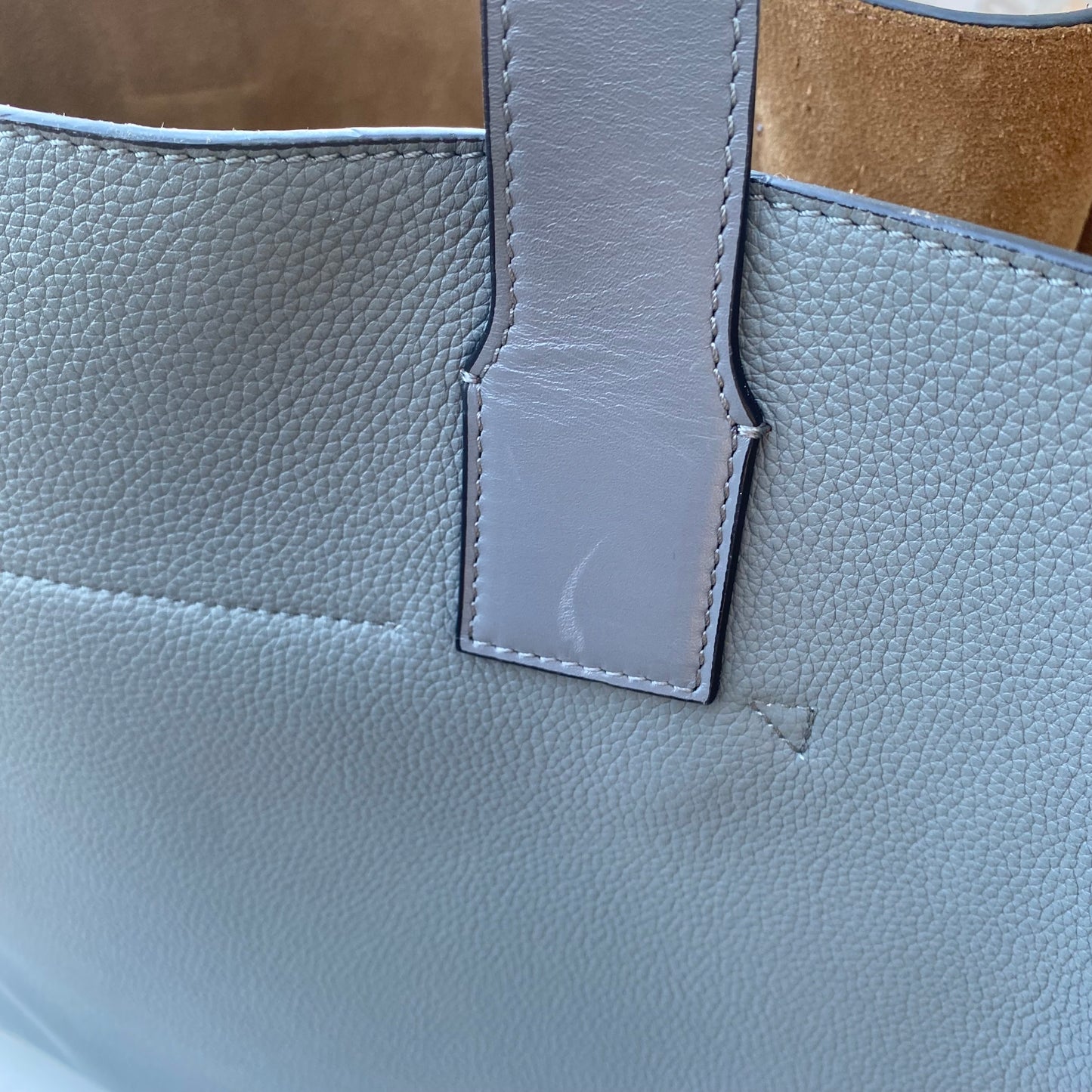 Loewe Soft Grained Calfskin Buckle Tote