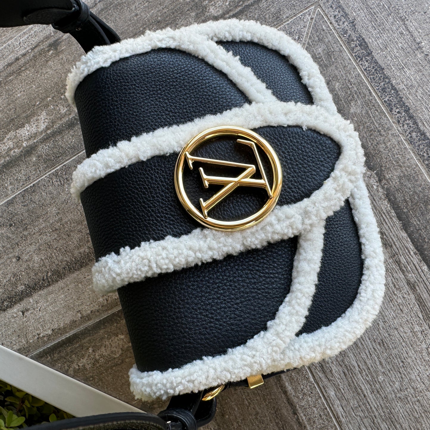 Louis Vuitton Shearling Pont 9 Soft PM