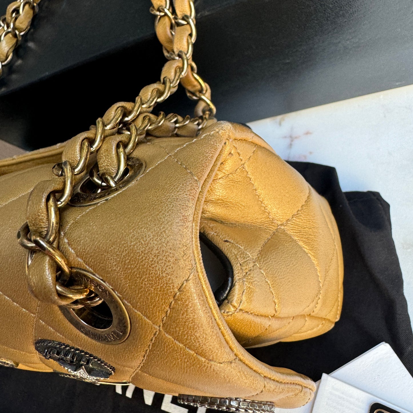 Chanel Limited Edition Paris-Dubai Medallions Single Flap Bag
