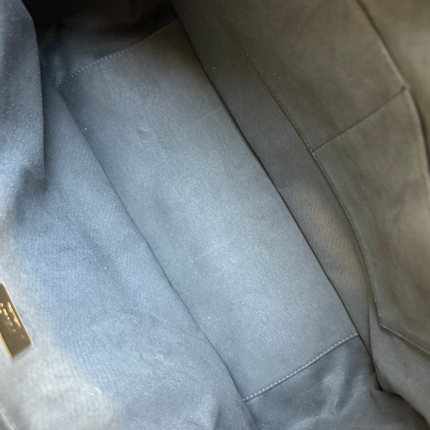 Fendi FF Embossed 1974 Leather Medium Tote