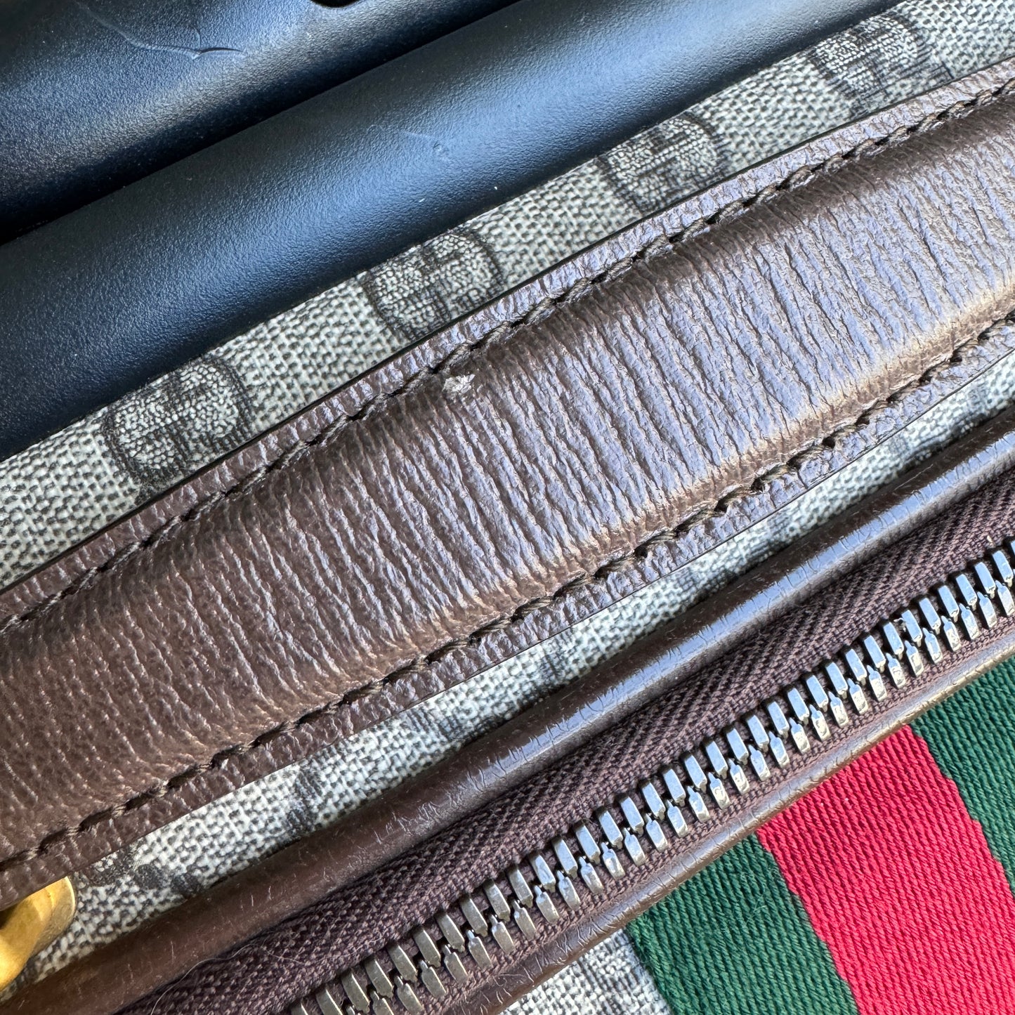 Gucci Savoy Small Monogram Trolley Suitcase