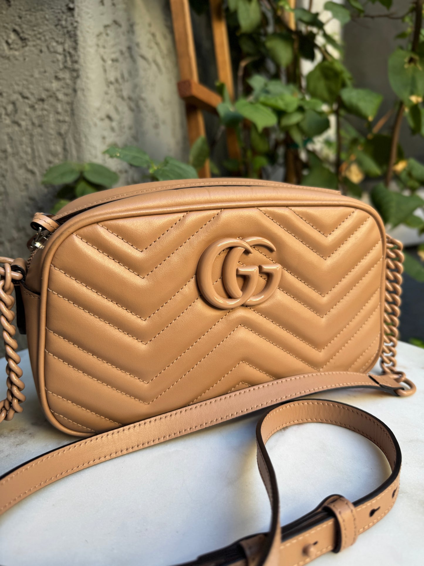 Gucci GG Small Matelassé Marmont Crossbody