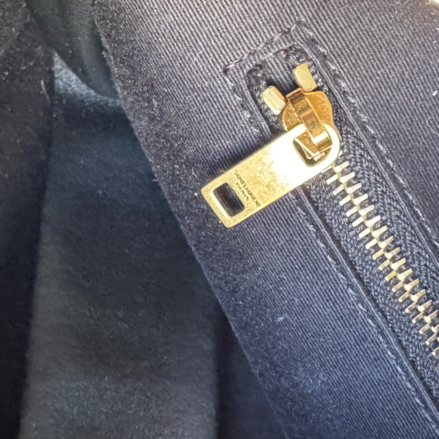 Saint Laurent Quilted Lambskin Le Maillon Camera Bag