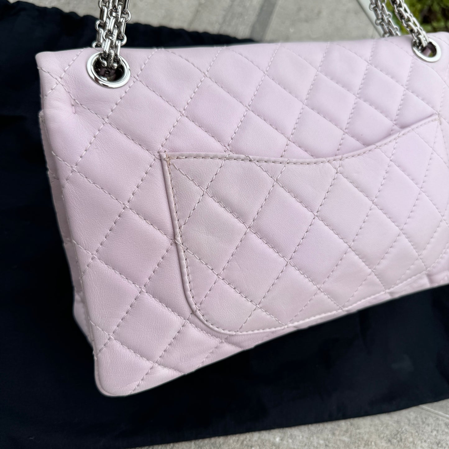 Chanel Reissue 226 Double Flap Calfskin Shoulder Bag