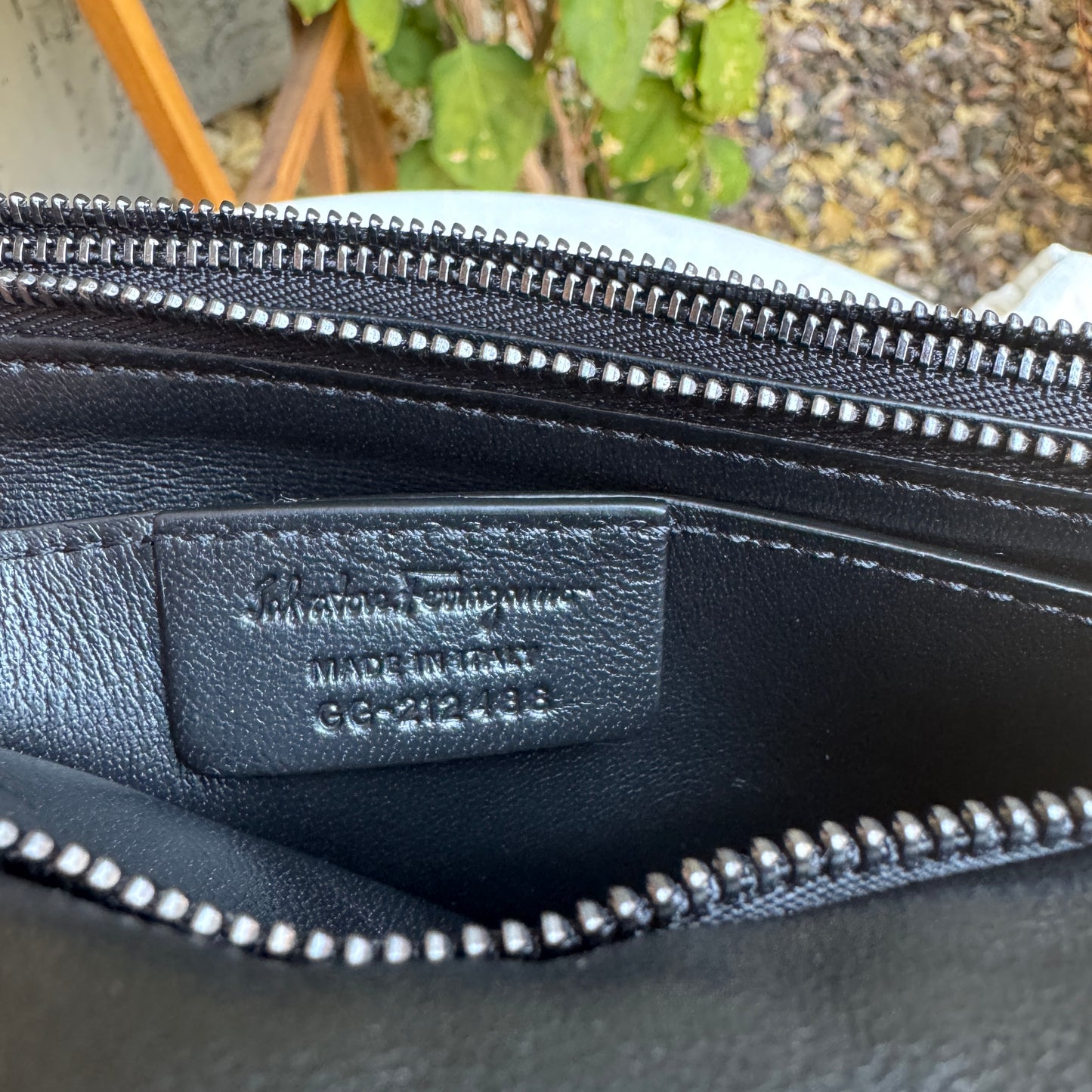 Salvatore Ferragamo Sequin Viva Bow Shoulder Bag