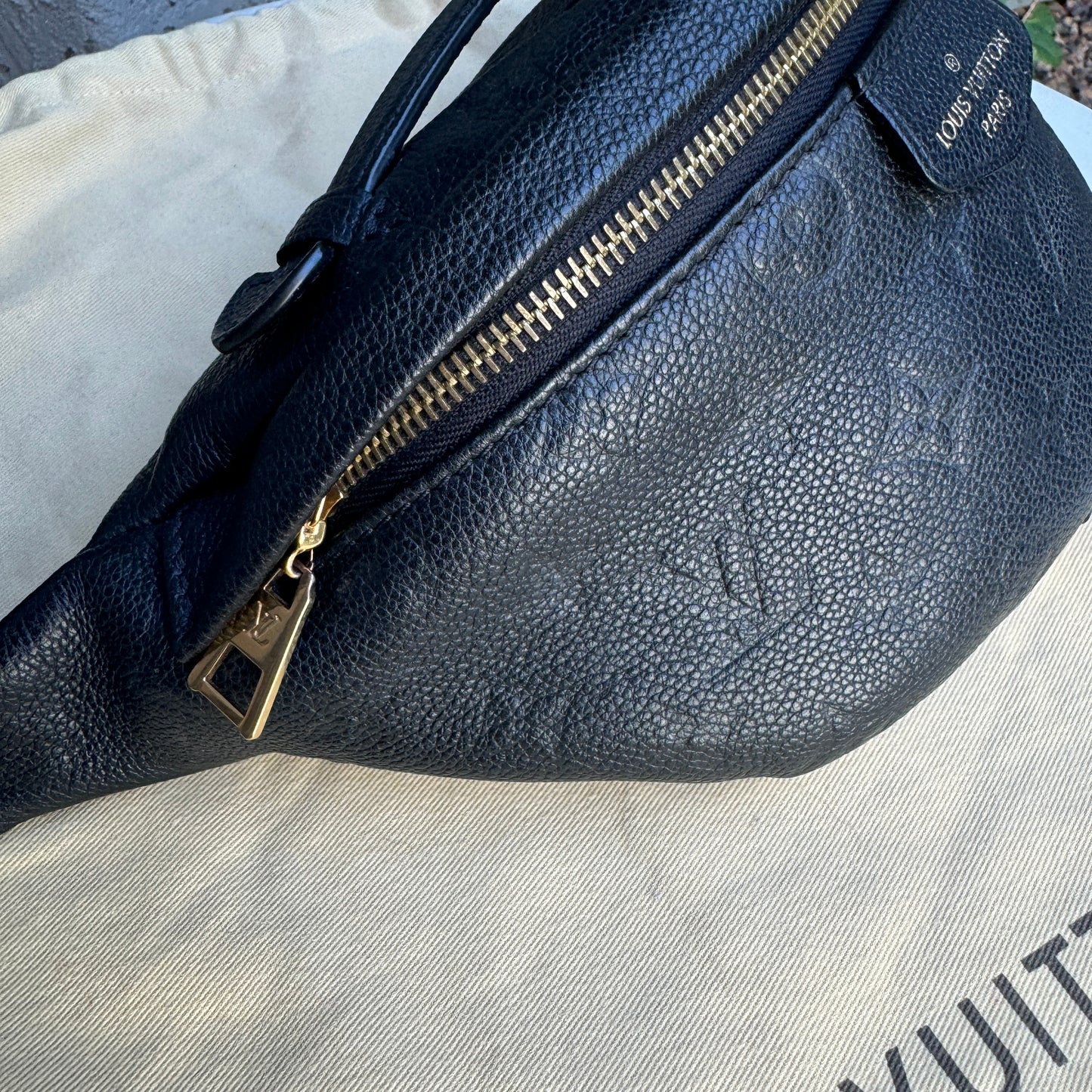 Louis Vuitton Monogram Empreinte Leather Bumbag
