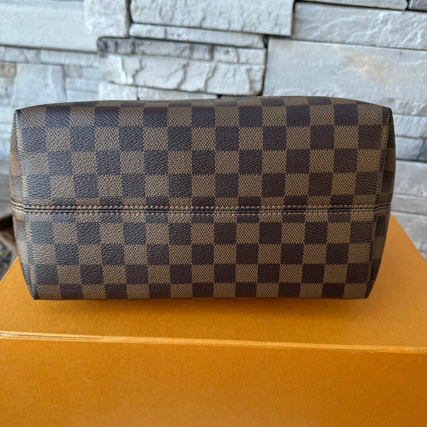 Louis Vuitton Iena PM Damier Ebene Tote