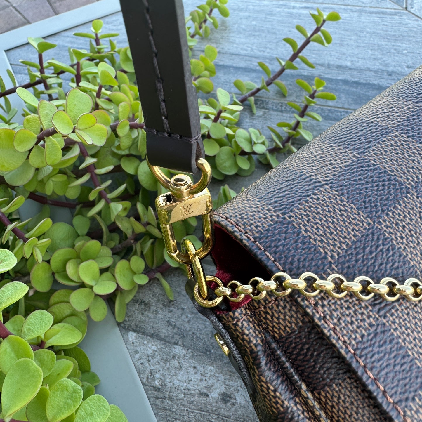Louis Vuitton Damier Ebene Favorite MM Crossbody