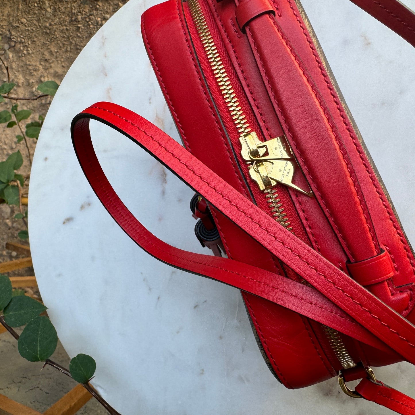 Louis Vuitton Monogram Saintonge Coquelicot Crossbody