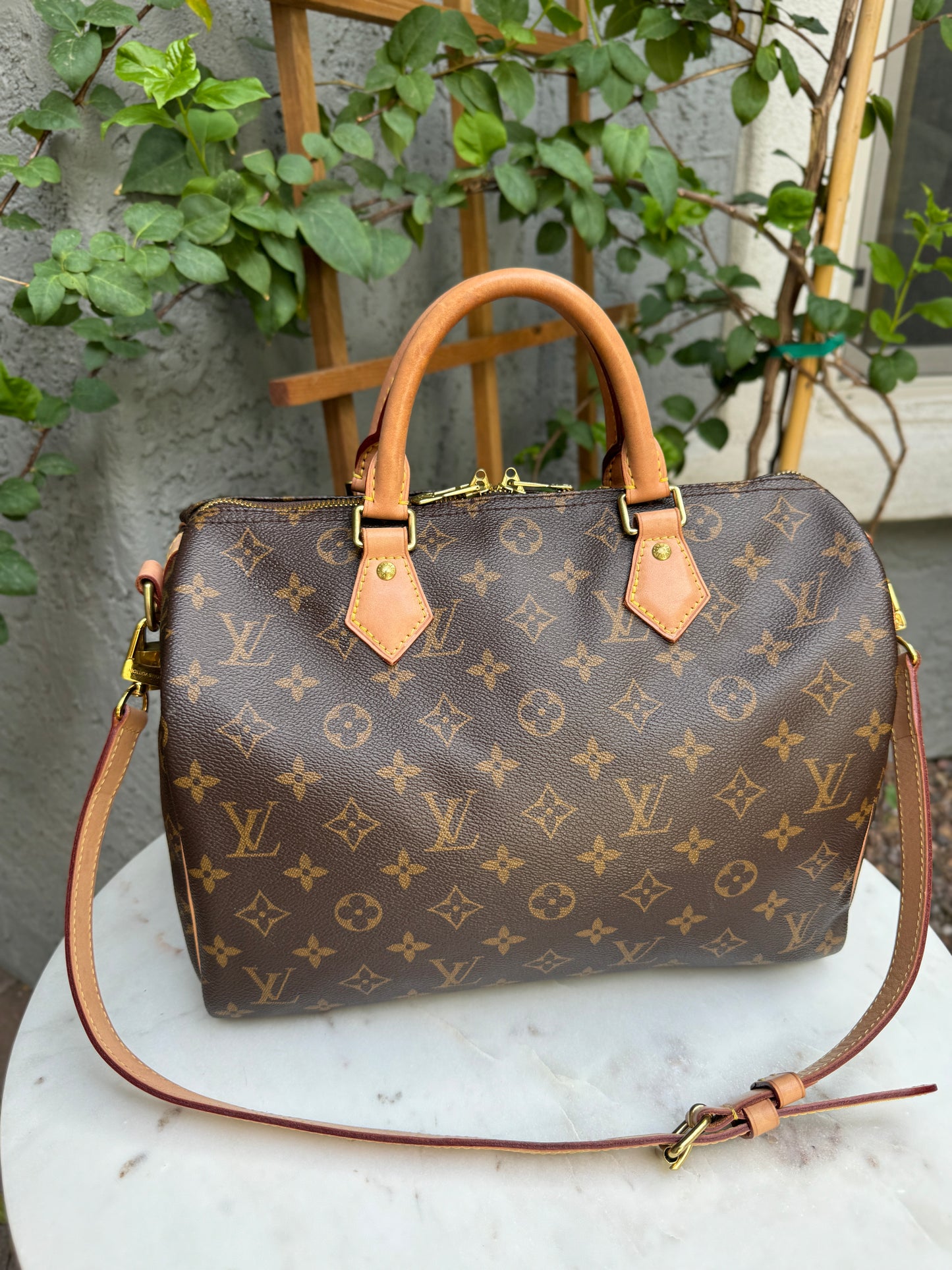 Louis Vuitton Monogram Speedy Bandouliere 30