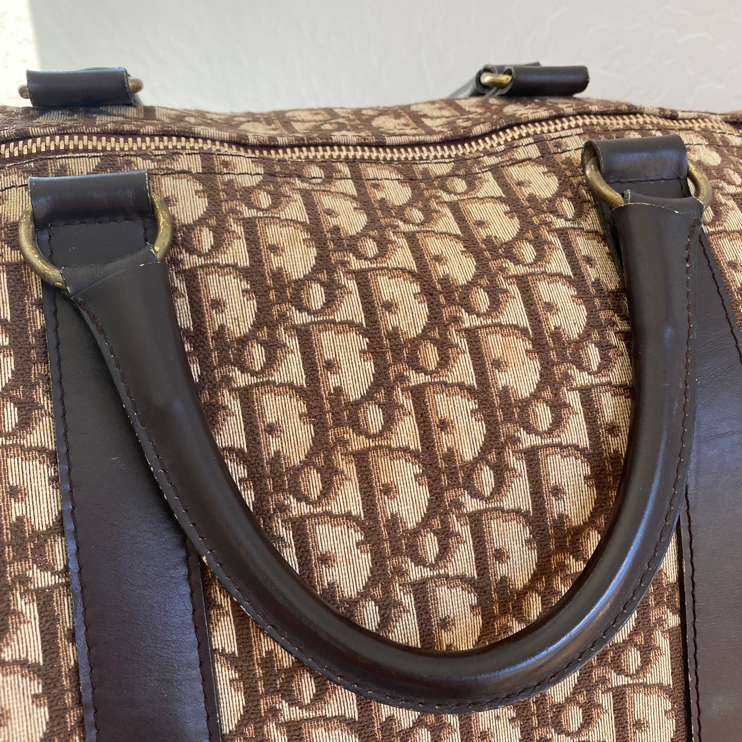 Christian Dior Vintage Monogram Canvas Keepall