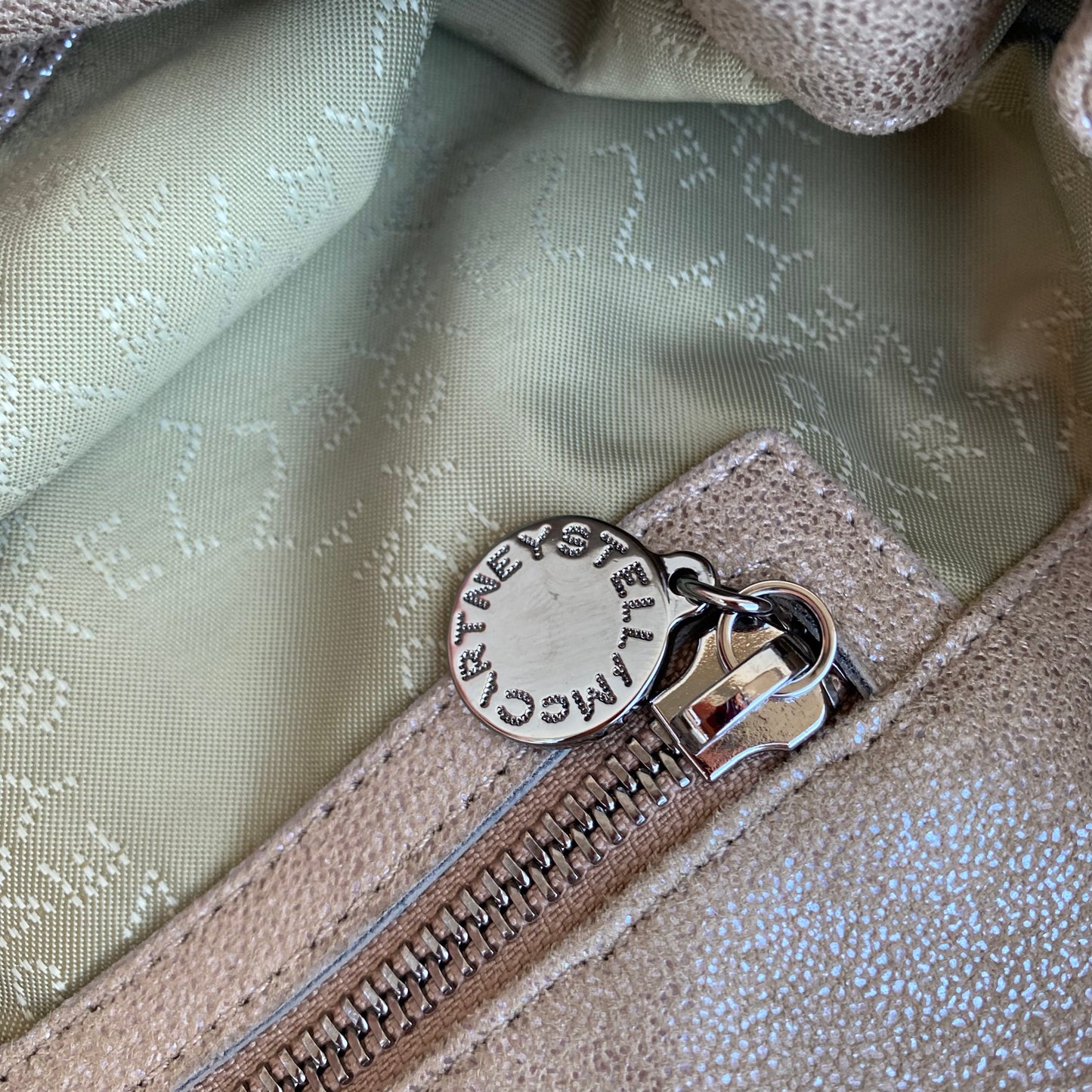 Stella McCartney Shaggy Deer Large Falabella with Pouch