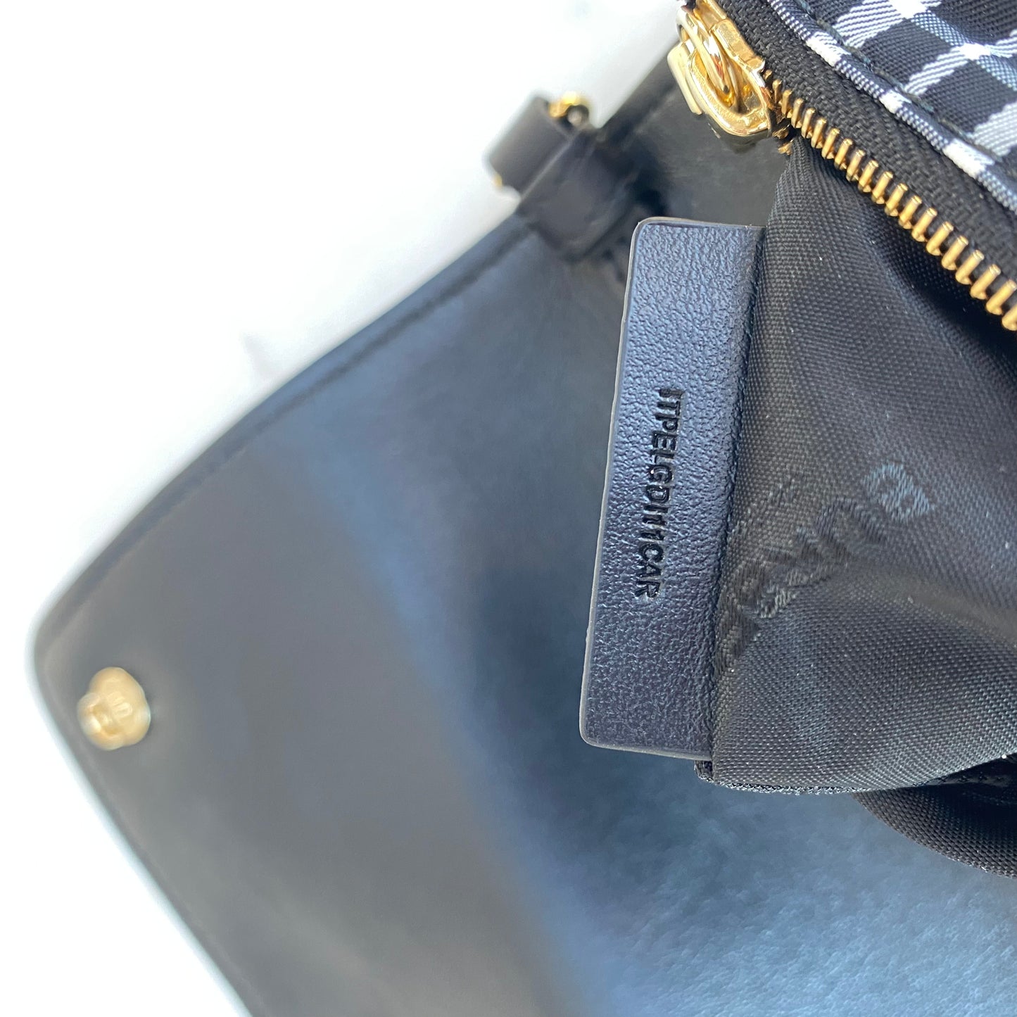 Burberry Red Check Hackberry Tartan Nylon Crossbody