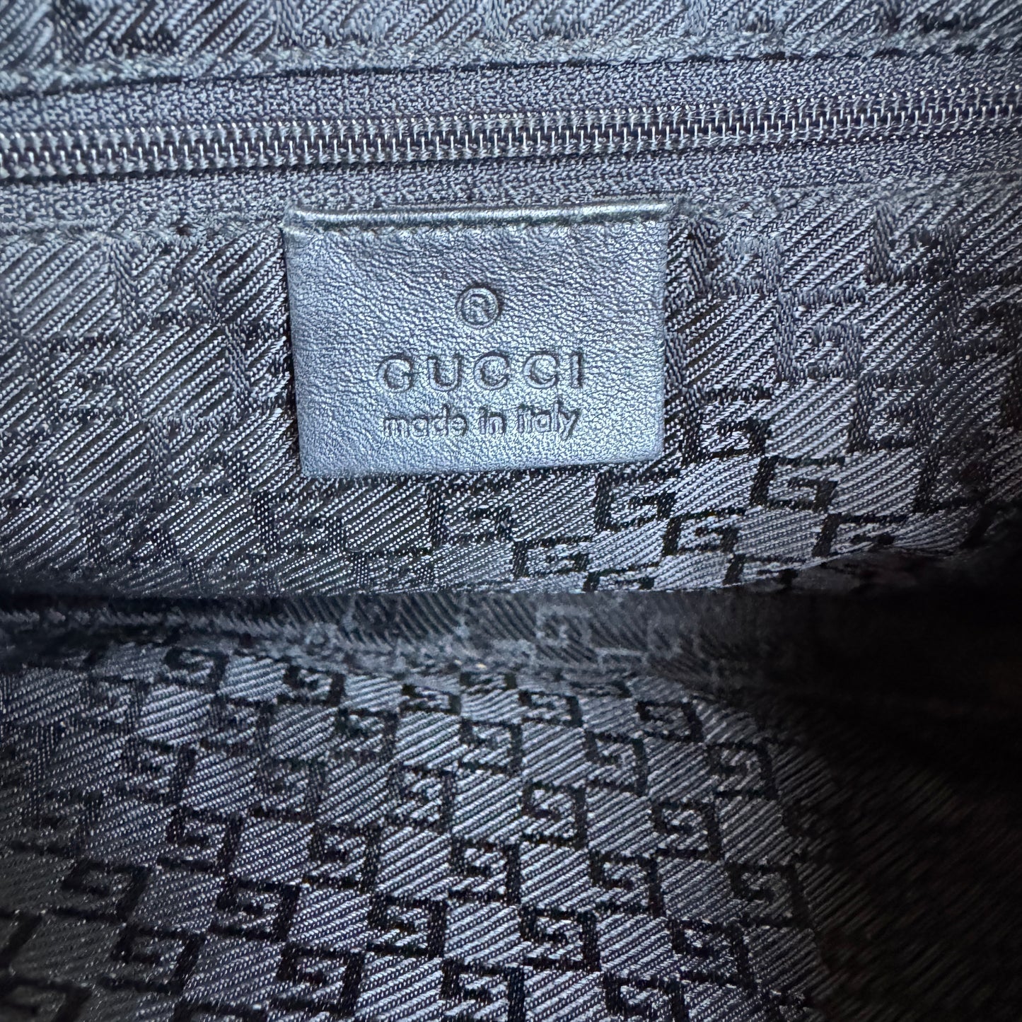 Gucci Vintage G Square Logo Shoulder Bag