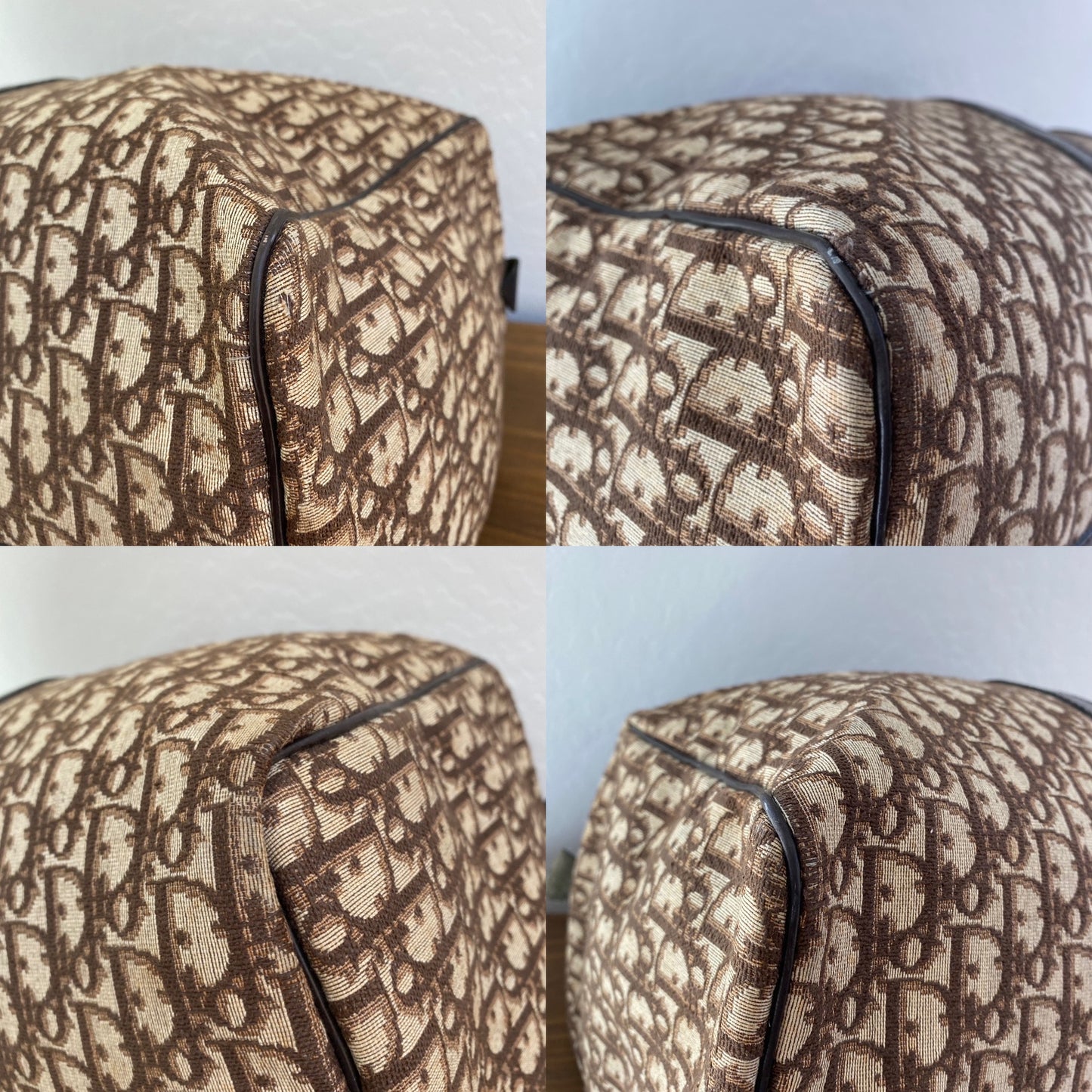 Christian Dior Vintage Monogram Canvas Keepall