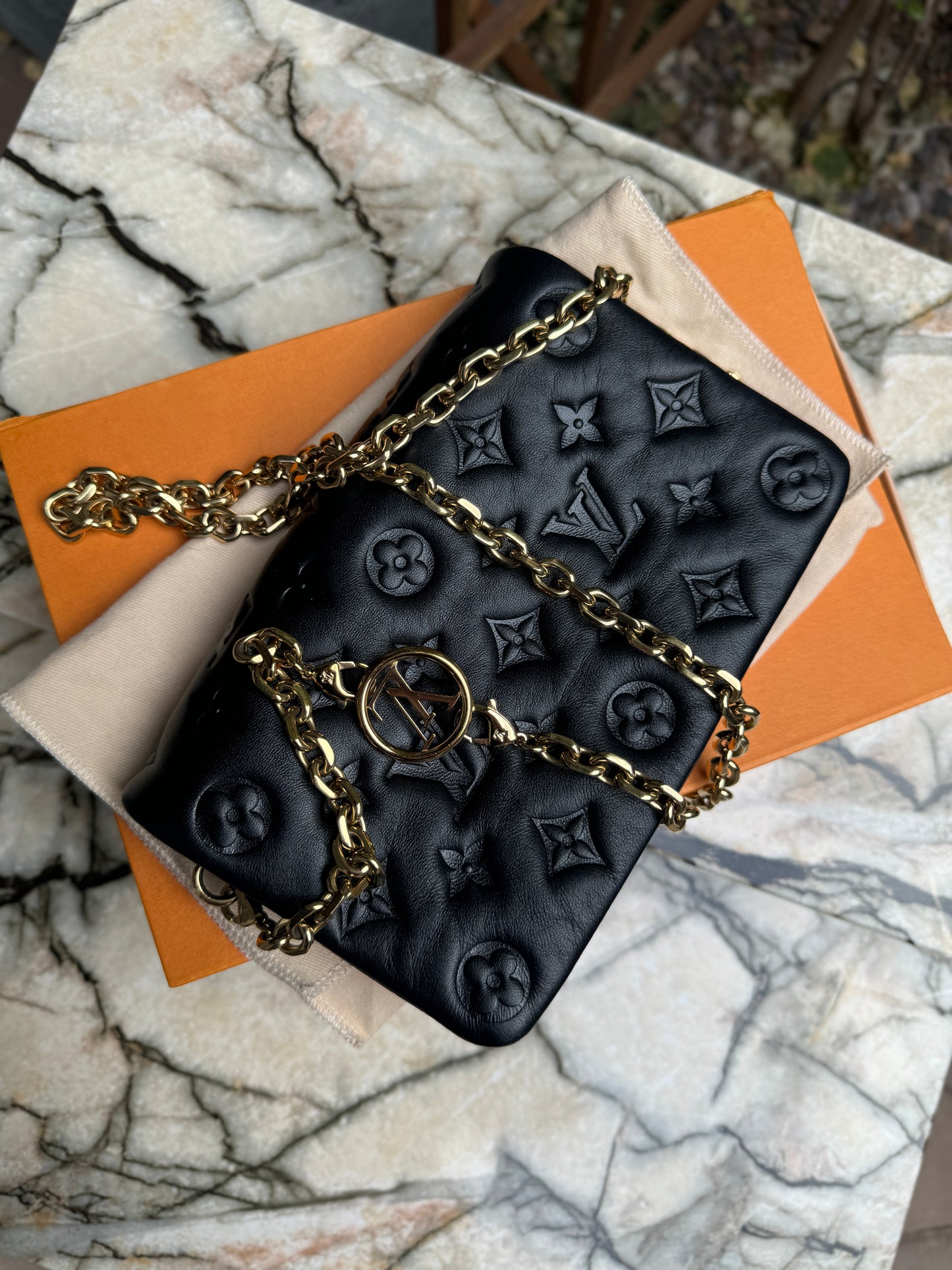 Louis Vuitton Empreinte Pochette Coussin Crossbody