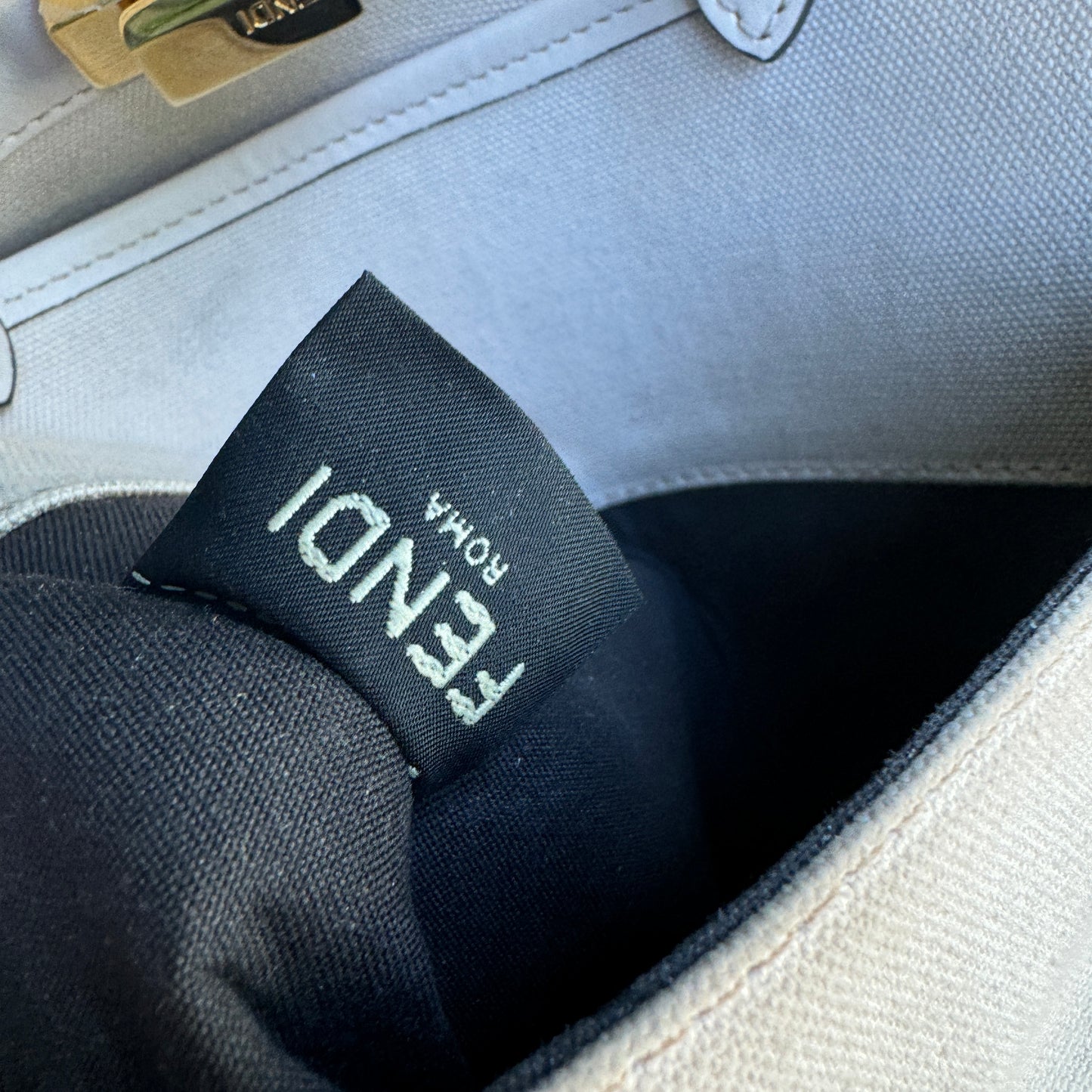 Fendi Zucca Peekaboo X-Tote