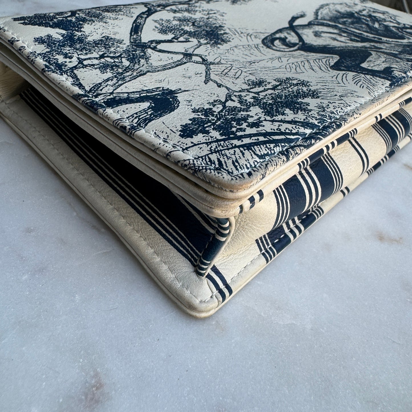 Christian Dior Toile De Jouy Chain Crossbody