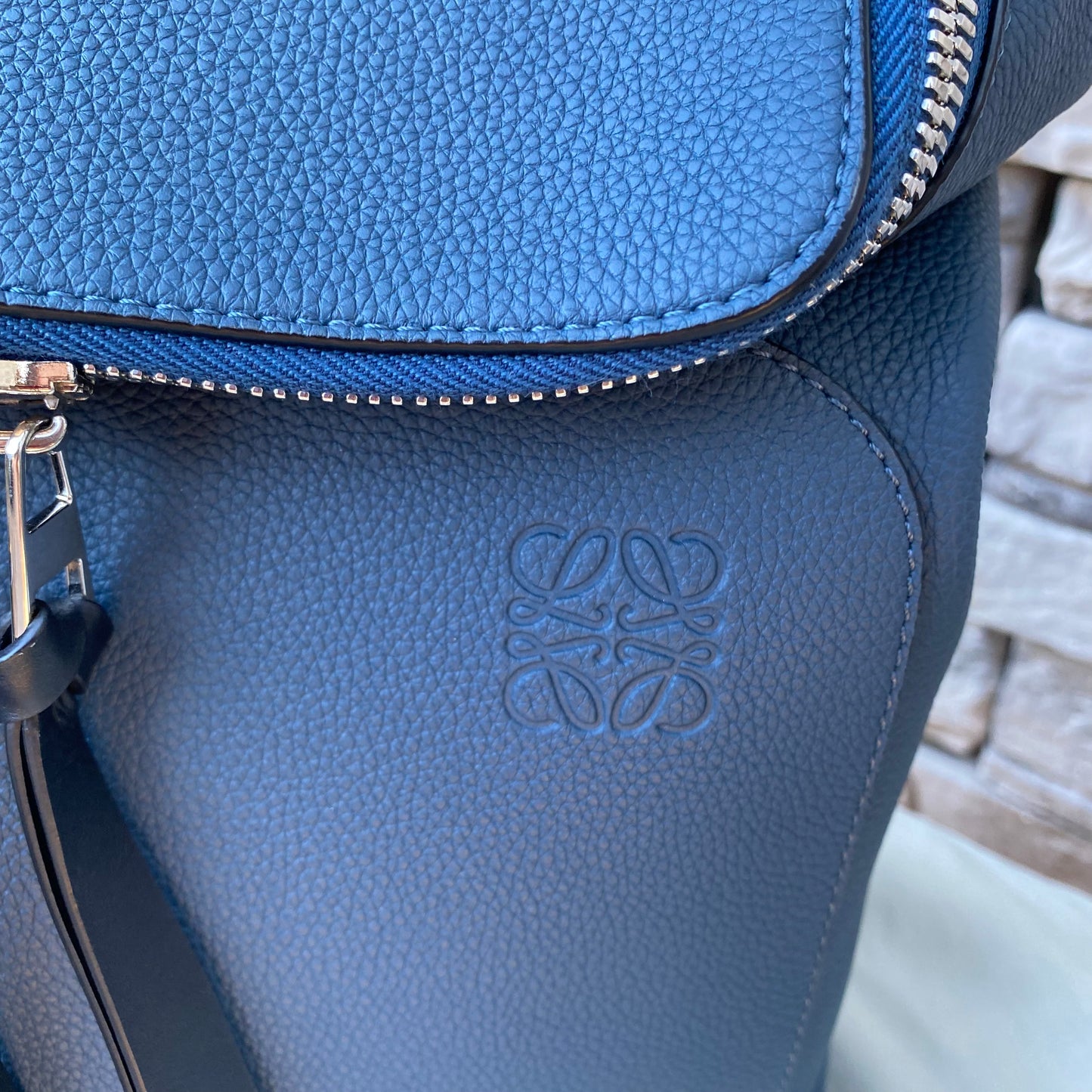 Loewe Goya Leather Backpack