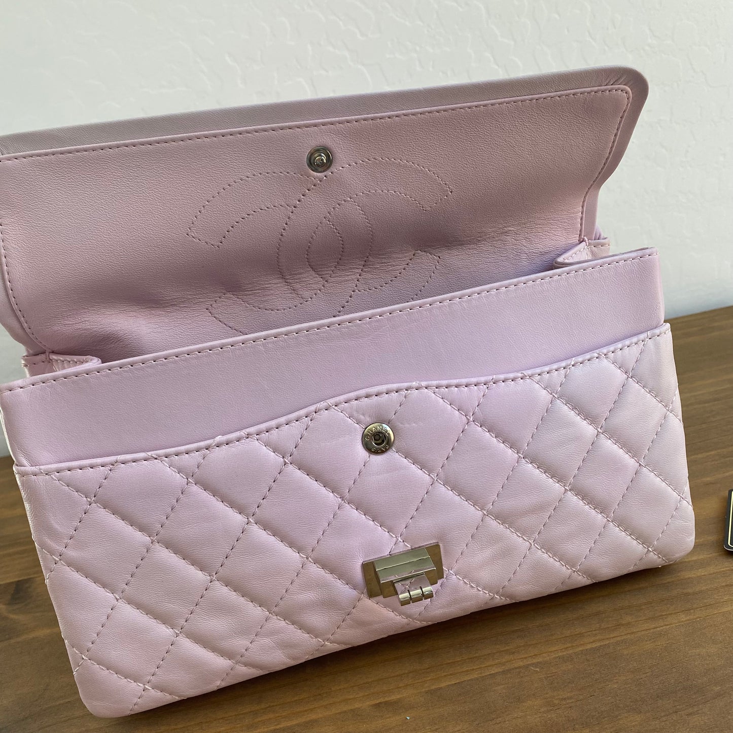 Chanel Reissue 226 Double Flap Calfskin Shoulder Bag