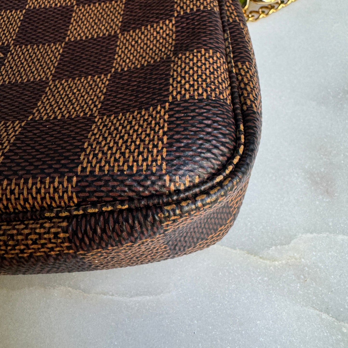 Louis Vuitton Damier Ebene Mini Pochette