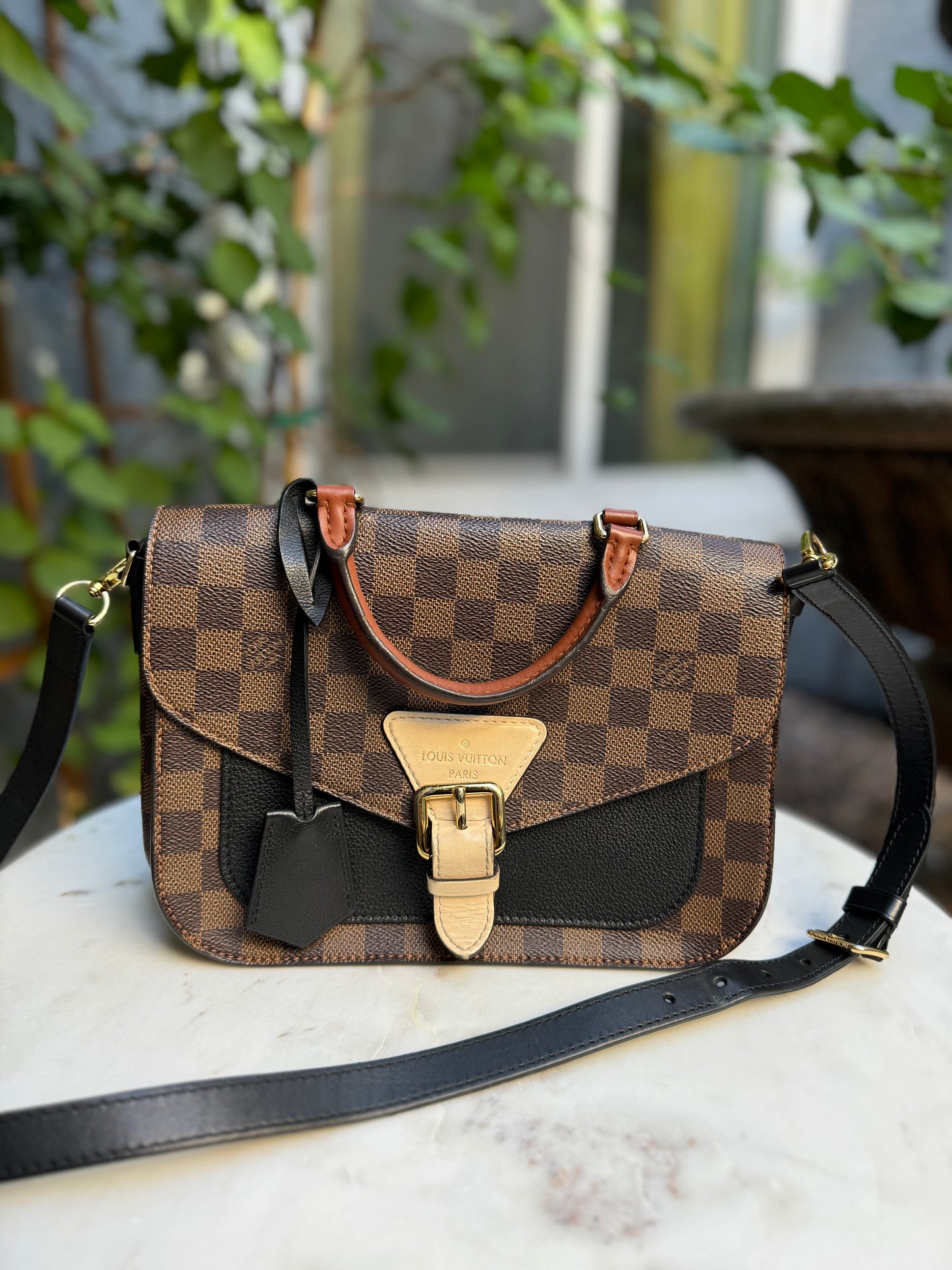 Louis Vuitton Damier Ebene Beaumarchais Crossbody