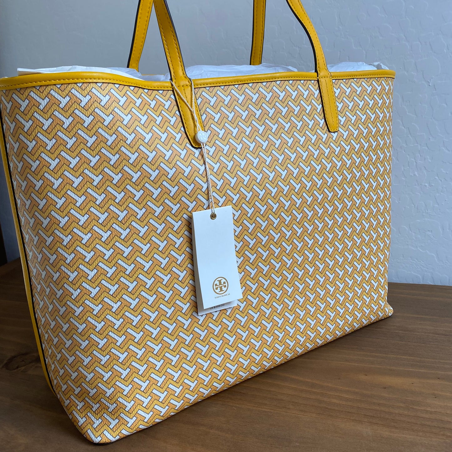 Tory Burch T Tile Daylily T Zag Tote
