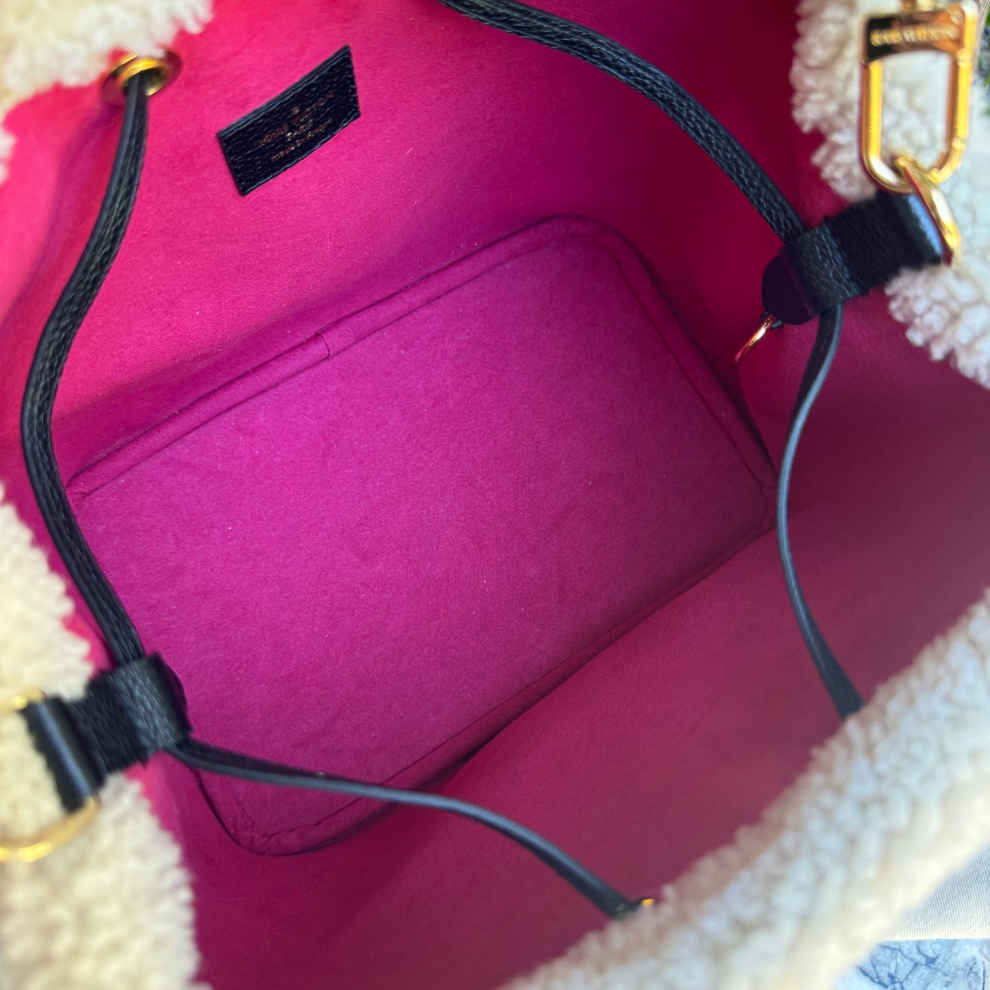 Louis Vuitton Monogram Teddy NeoNoe MM with Pouch