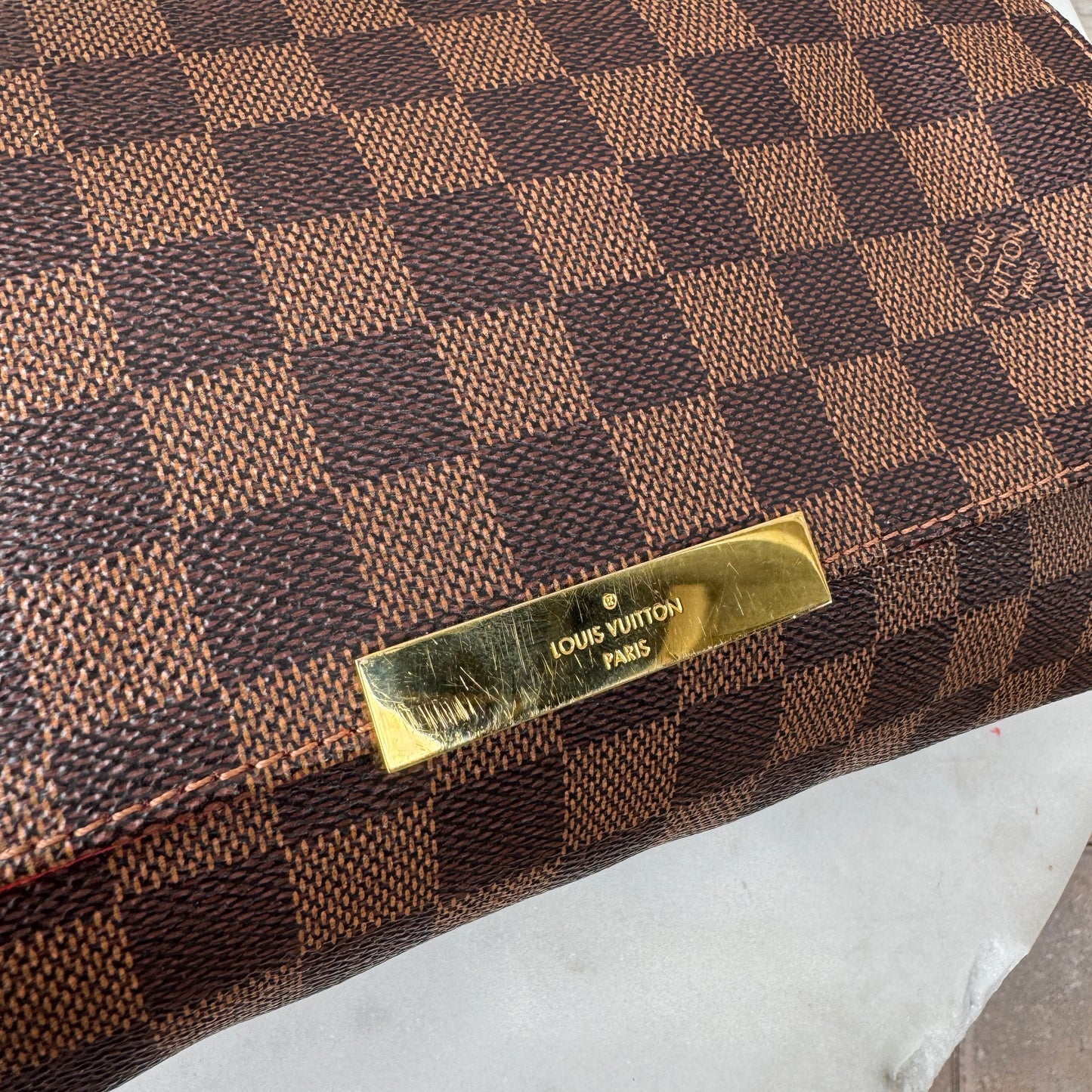 Louis Vuitton Favorite MM Damier Ebene Crossbody