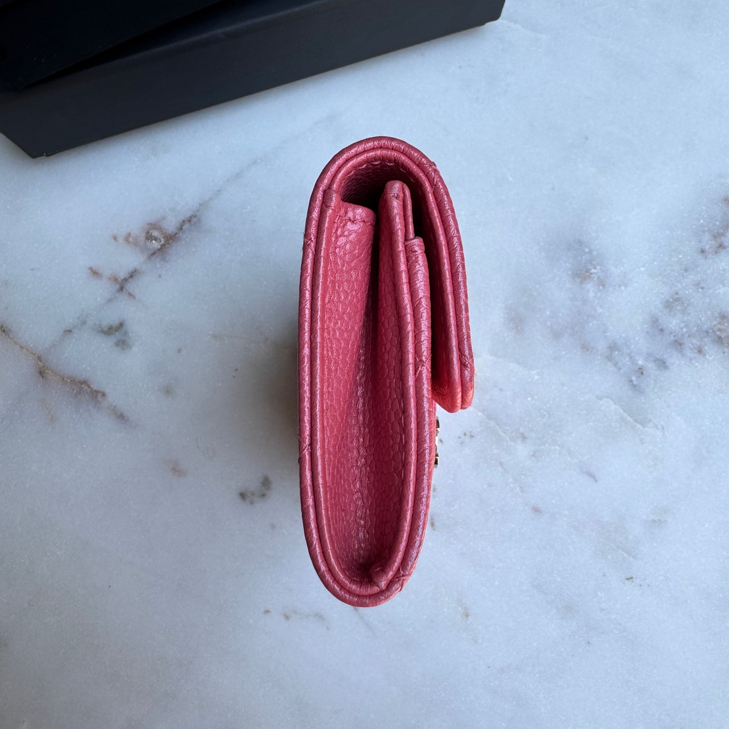Chanel Caviar Classic Flap Card Holder Wallet