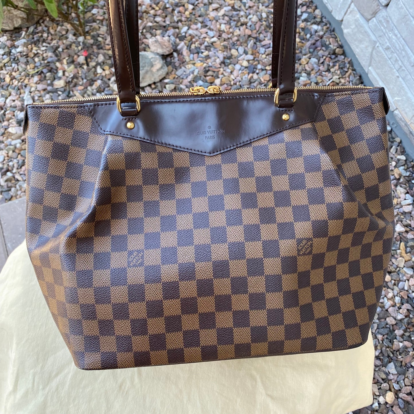 Louis Vuitton Westminster GM Damier Ebene Tote