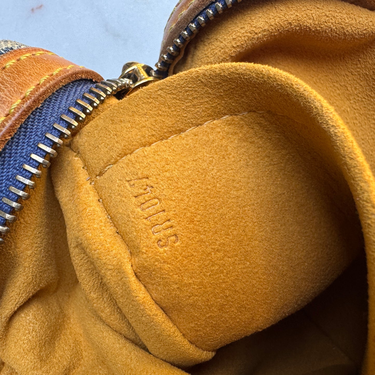 Louis Vuitton Monogram Denim Vintage Bumbag