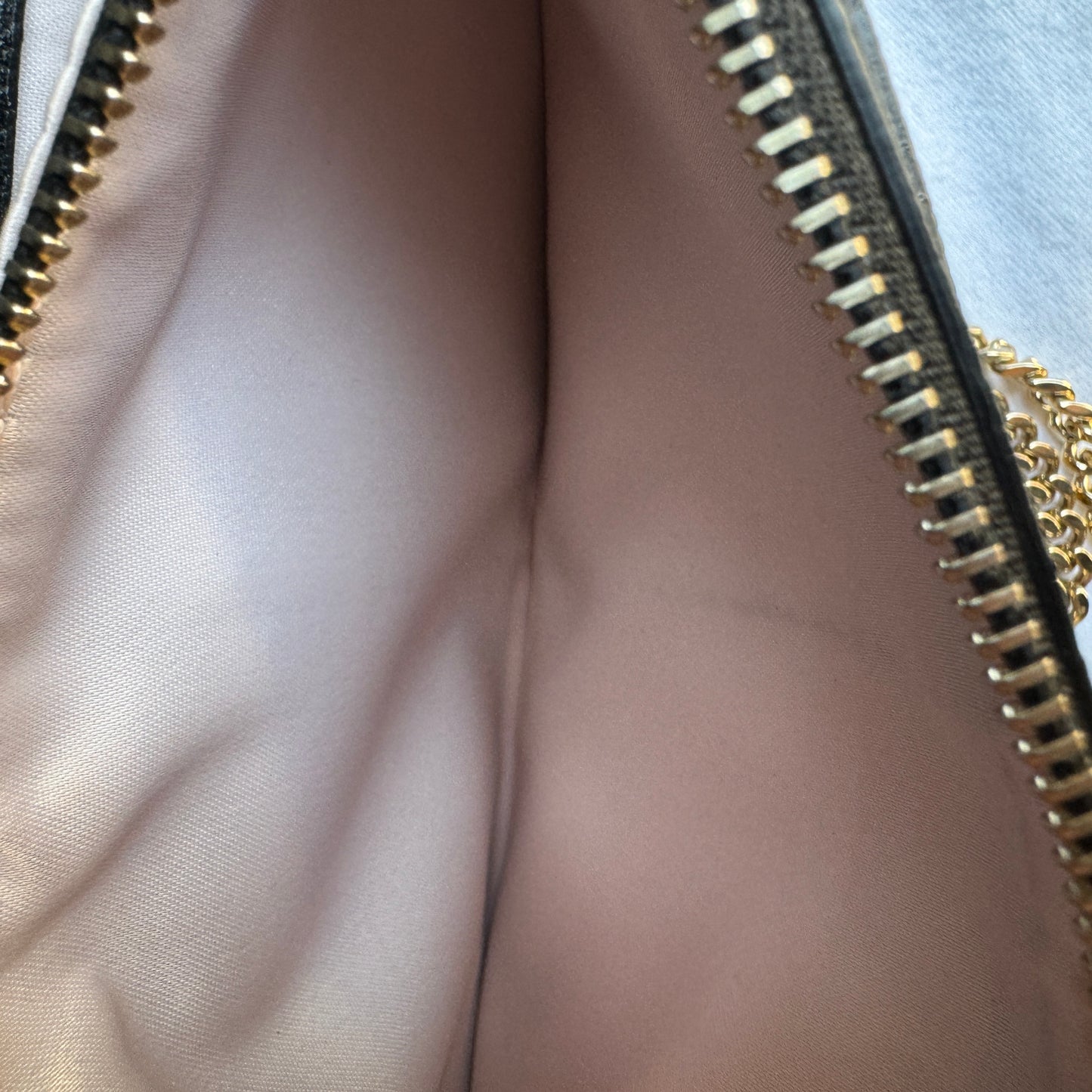 Versace Leather Medusa Chain Crossbody