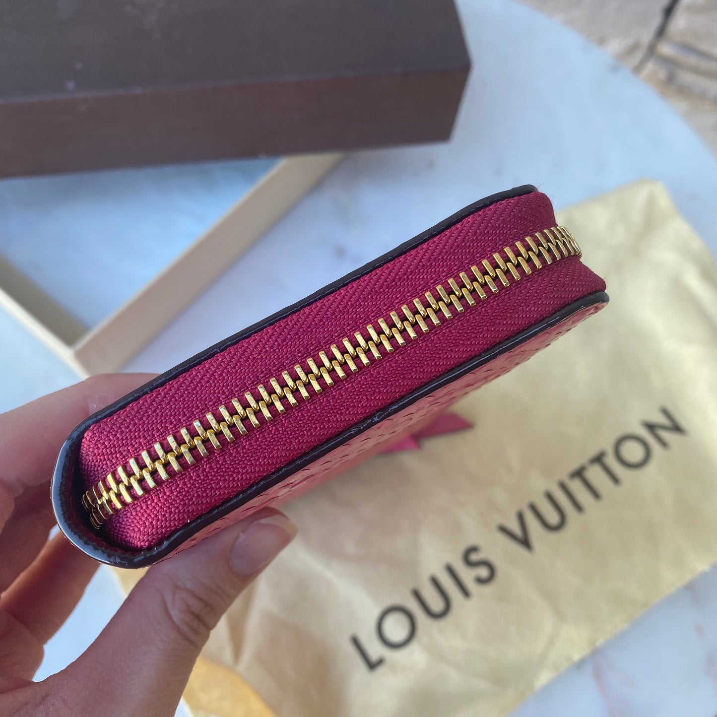 Louis Vuitton Python Zippy Wallet