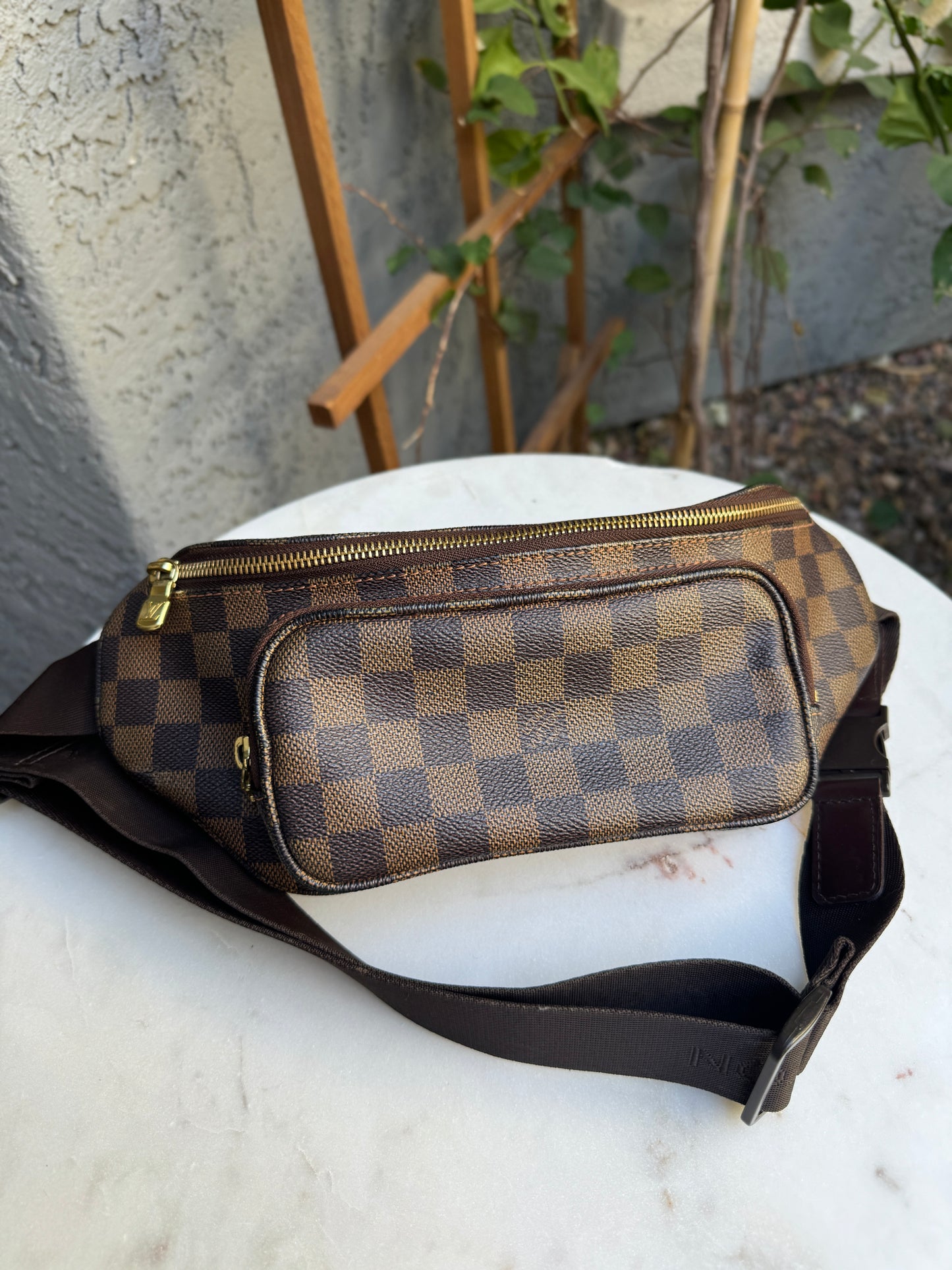 Louis Vuitton Damier Ebene Melville Belt Bag