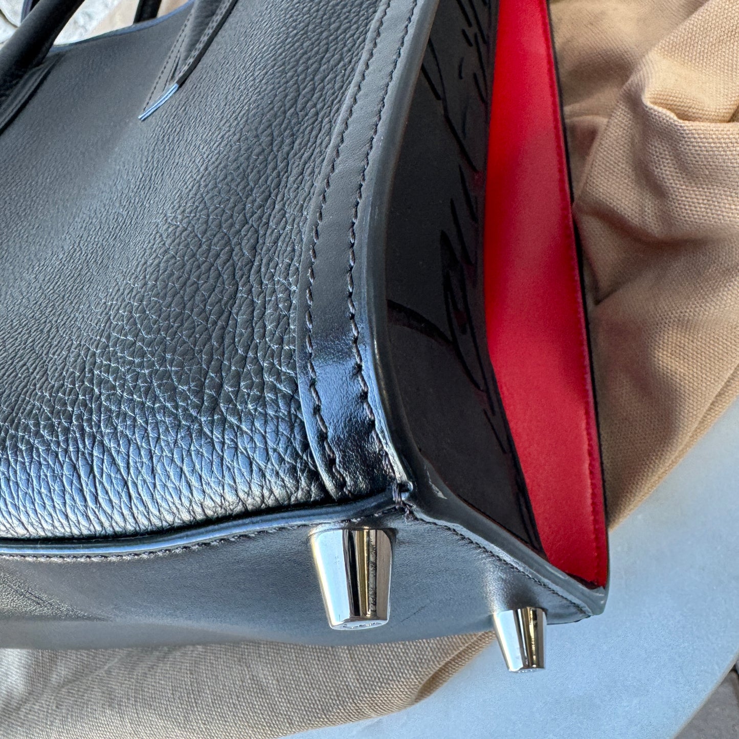 Christian Louboutin Medium Paloma Leather Tote