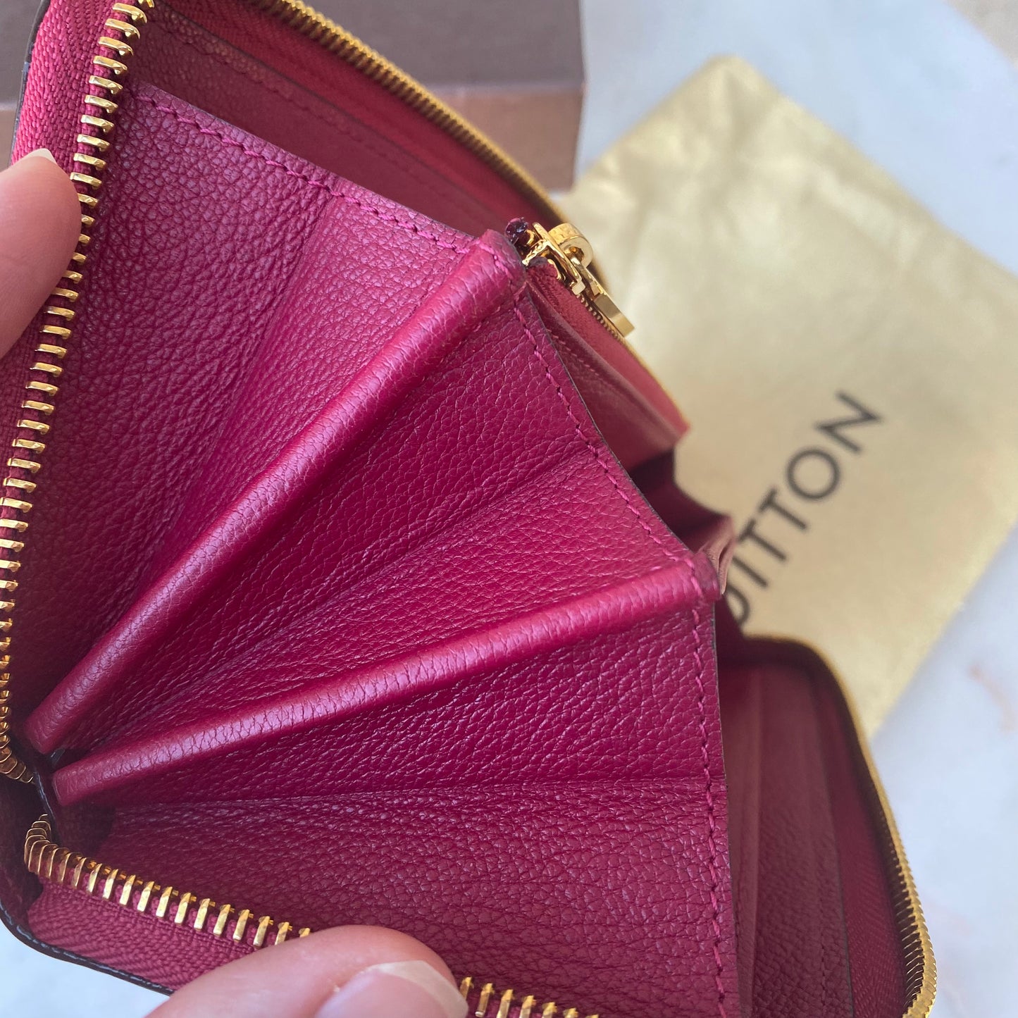 Louis Vuitton Python Zippy Wallet
