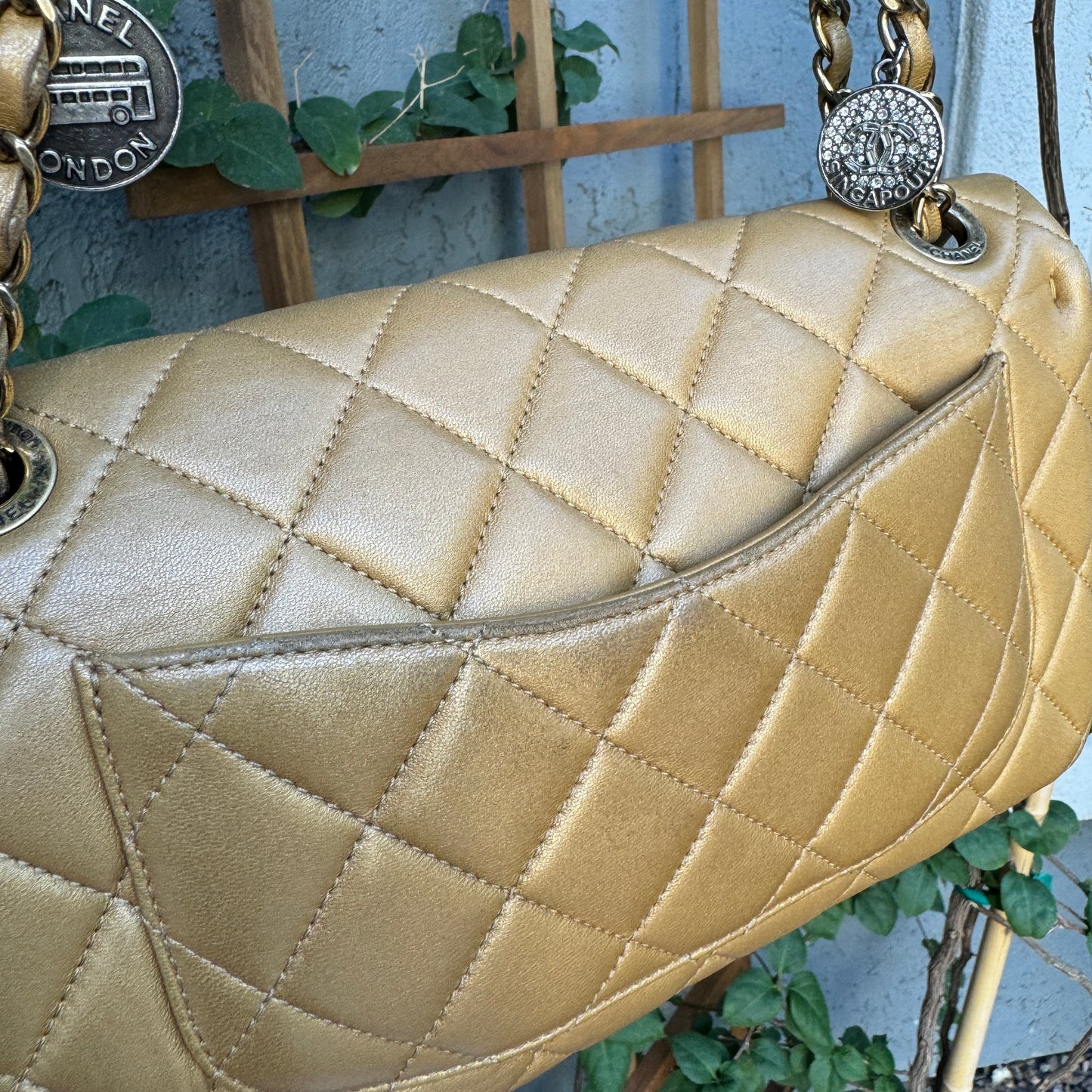 Chanel Limited Edition Paris-Dubai Medallions Single Flap Bag
