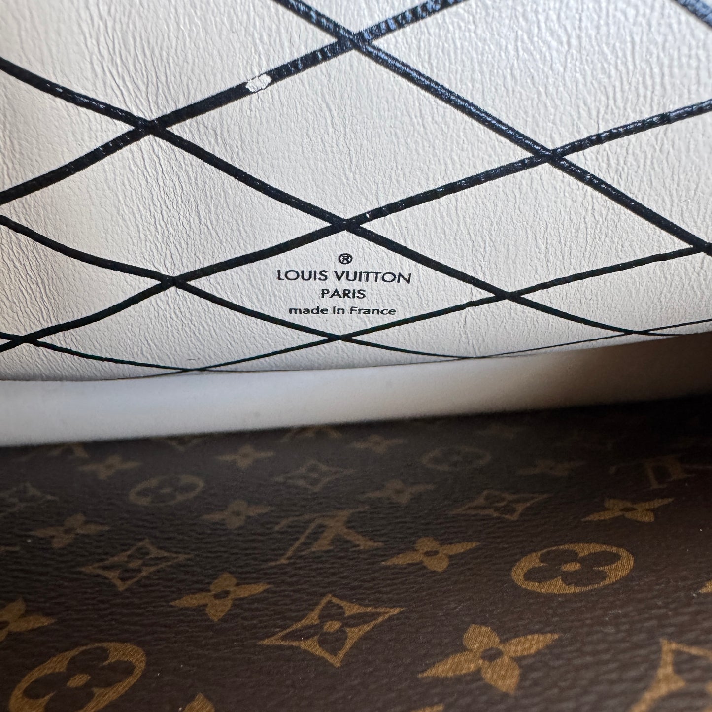Louis Vuitton Reverse Monogram Trunk Clutch