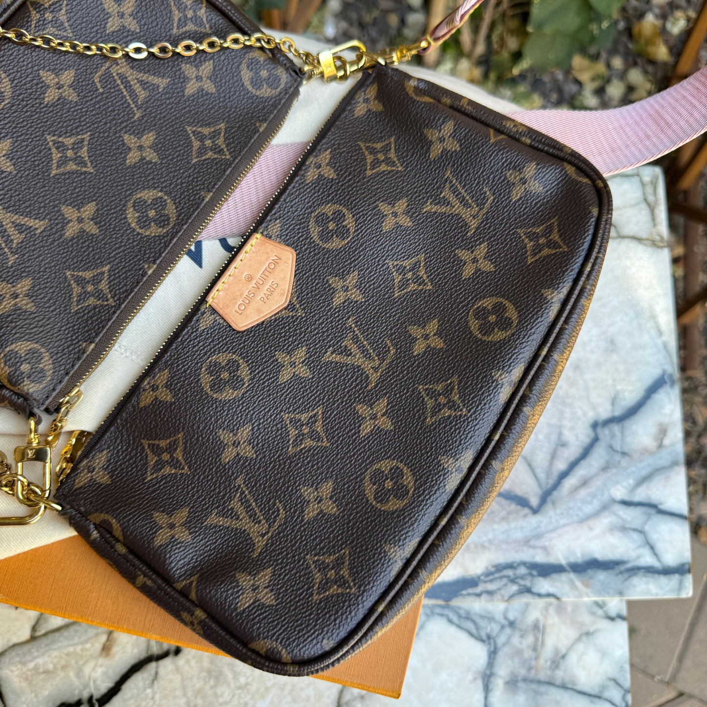 Louis Vuitton Multi Pochette Accessoires Monogram Crossbody